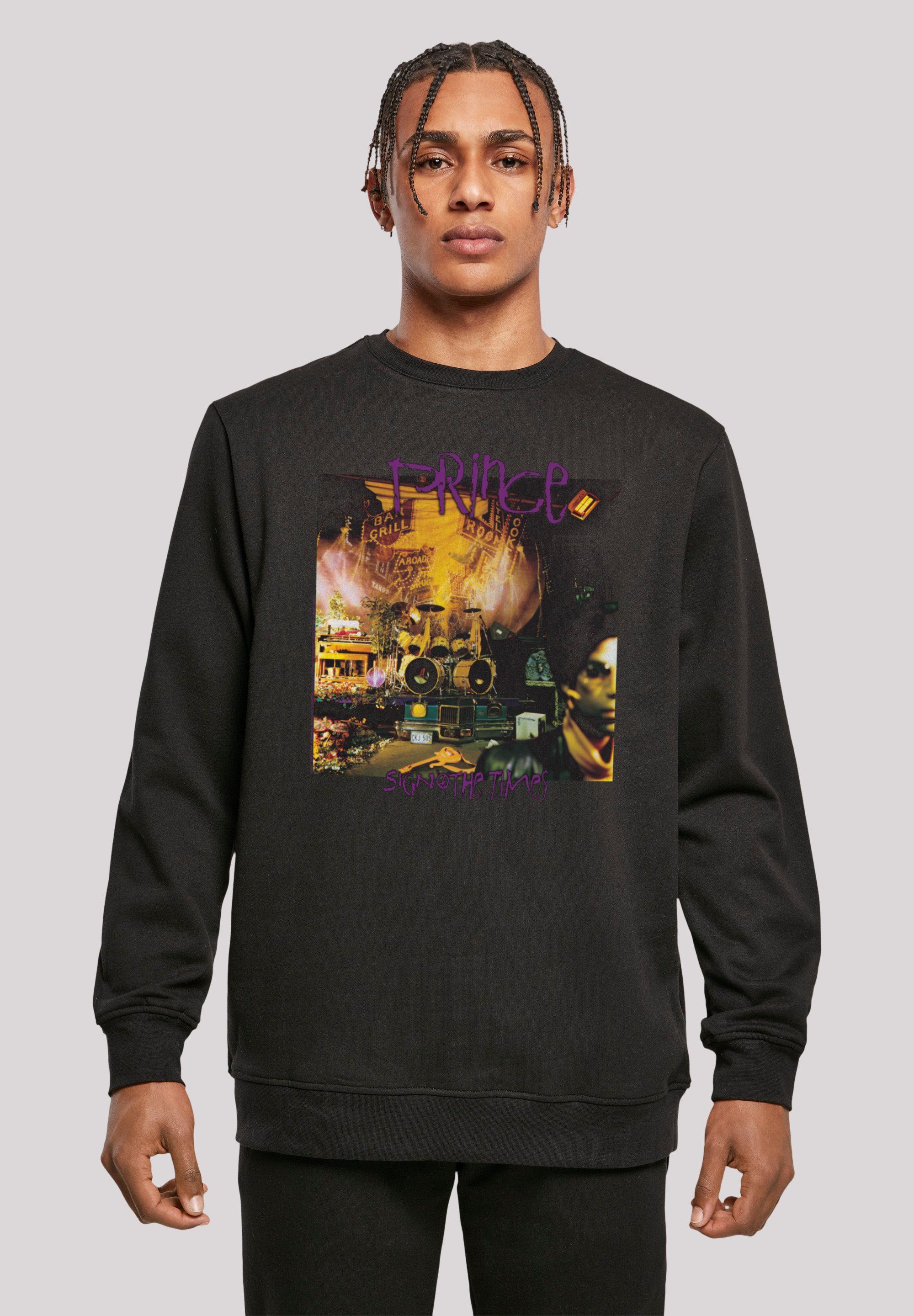 F4NT4STIC Sweatshirt Prince Musik Sign O' The Times Premium Qualität, Rock-Musik, Band