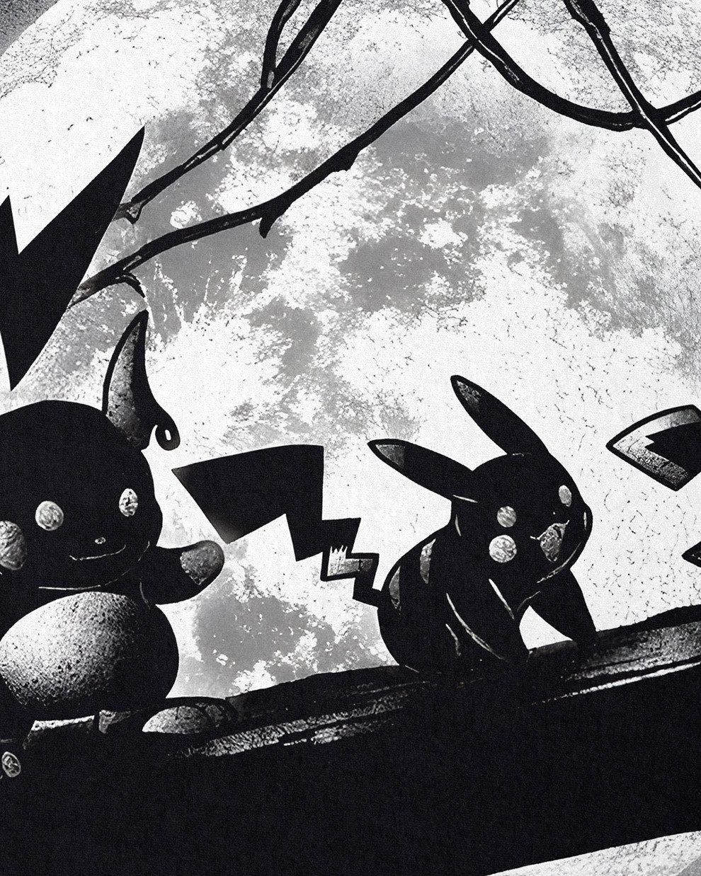 style3 T-Shirt Thunder Moonshine amiibo planet go pokemon pikachu günstig online kaufen