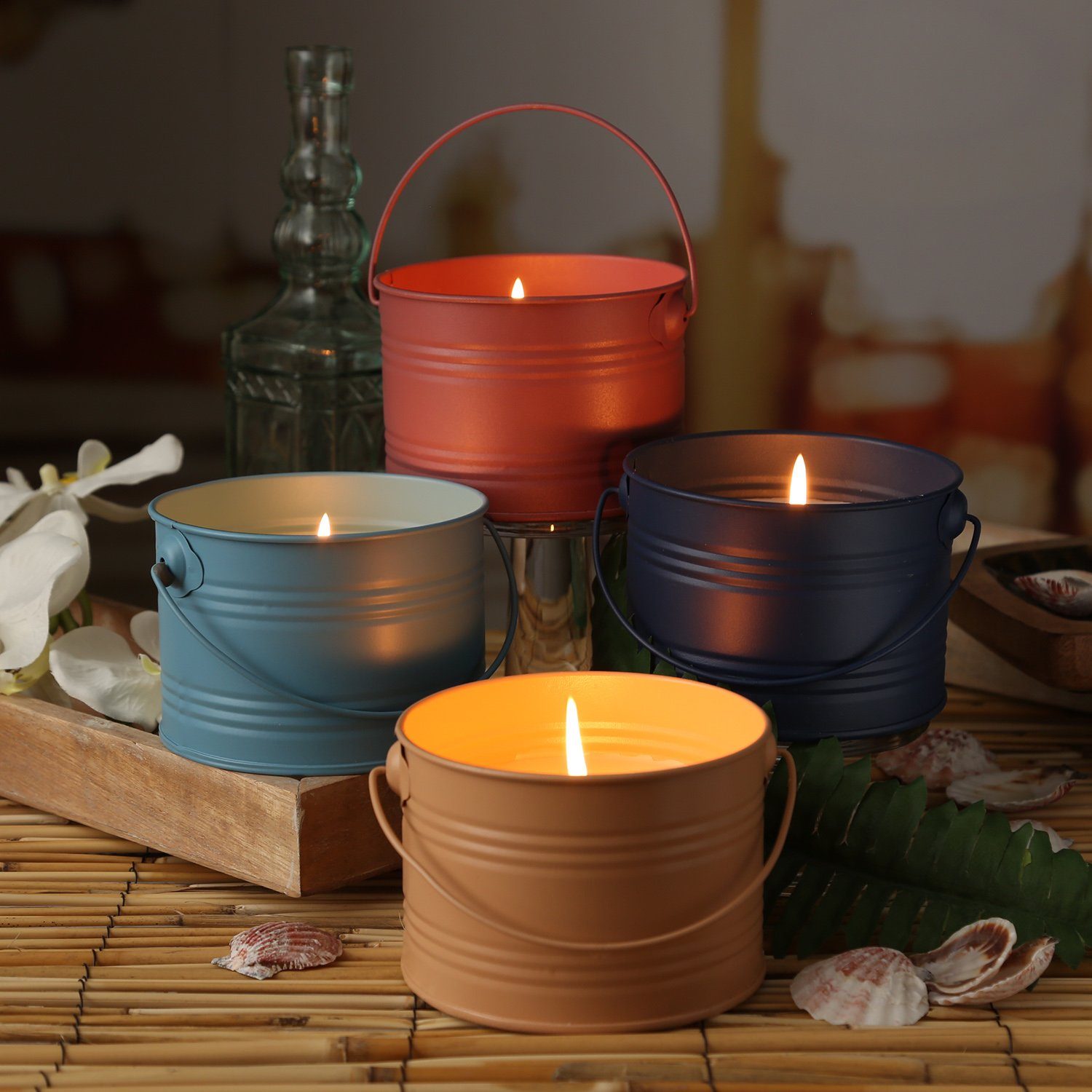 MARELIDA Outdoorkerze Duftkerze Citronella Echtwachskerze im günstig online kaufen