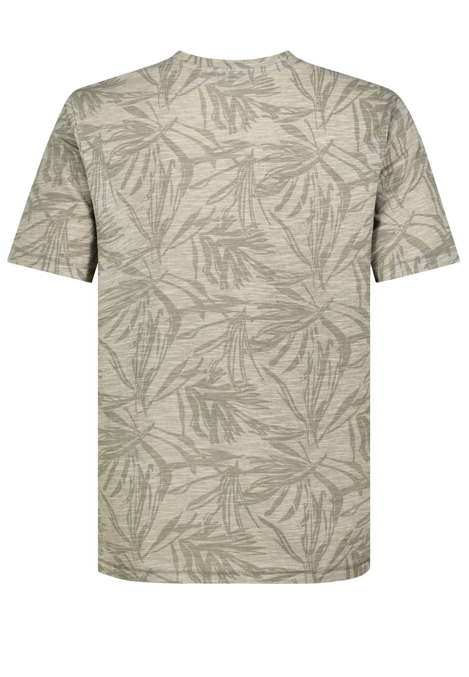 SUBLEVEL T-Shirt Floral Jersey Regular Fit Rundhalsausschnitt Kurzarm (1-tlg) H16182M22574_S/S Shirts