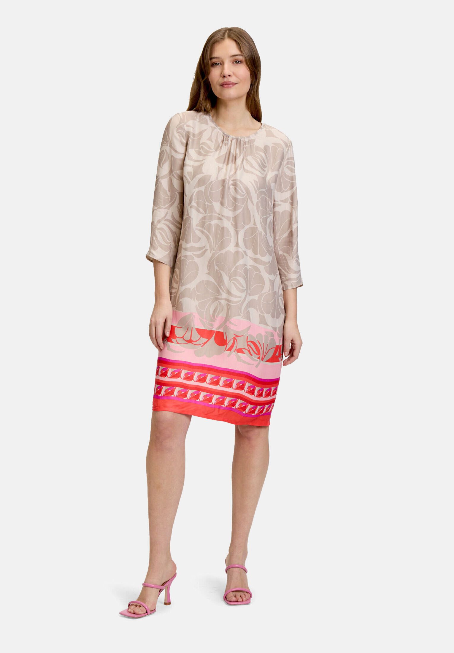 Betty Barclay Sommerkleid Damen mit Rundhalsausschnitt Form