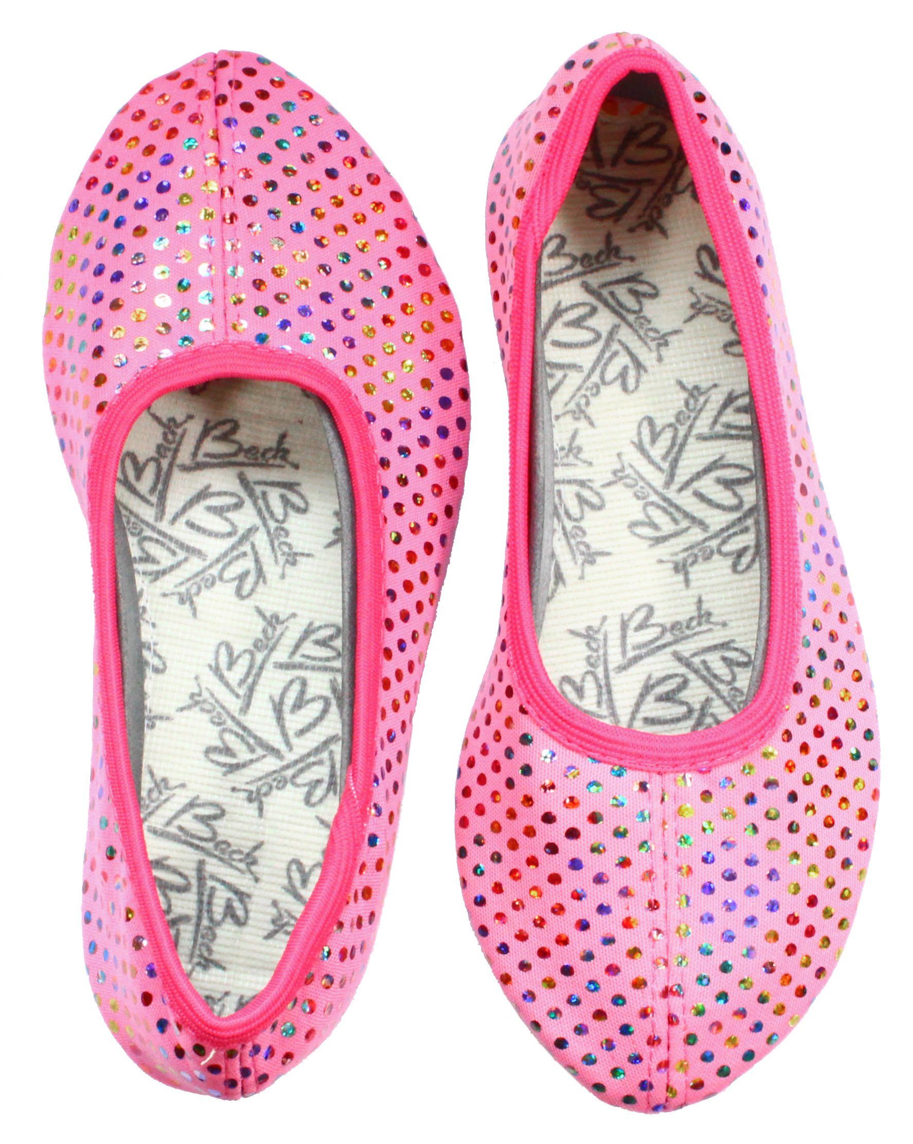 Schläppchen Punkt Multi Gymnastikschuh