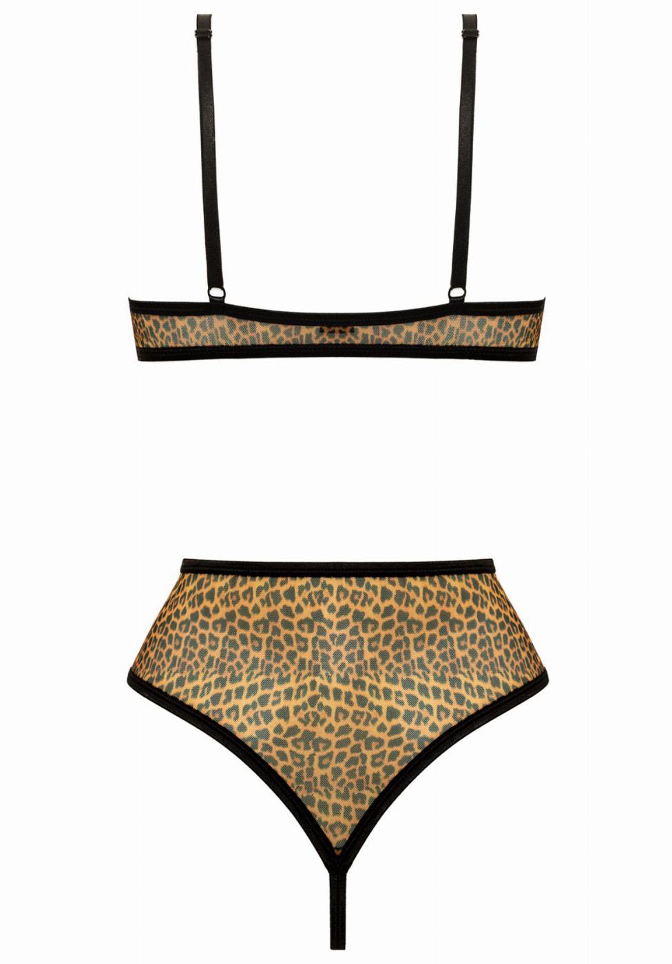 mit Body Panthra Stringbody Leopardenmuster