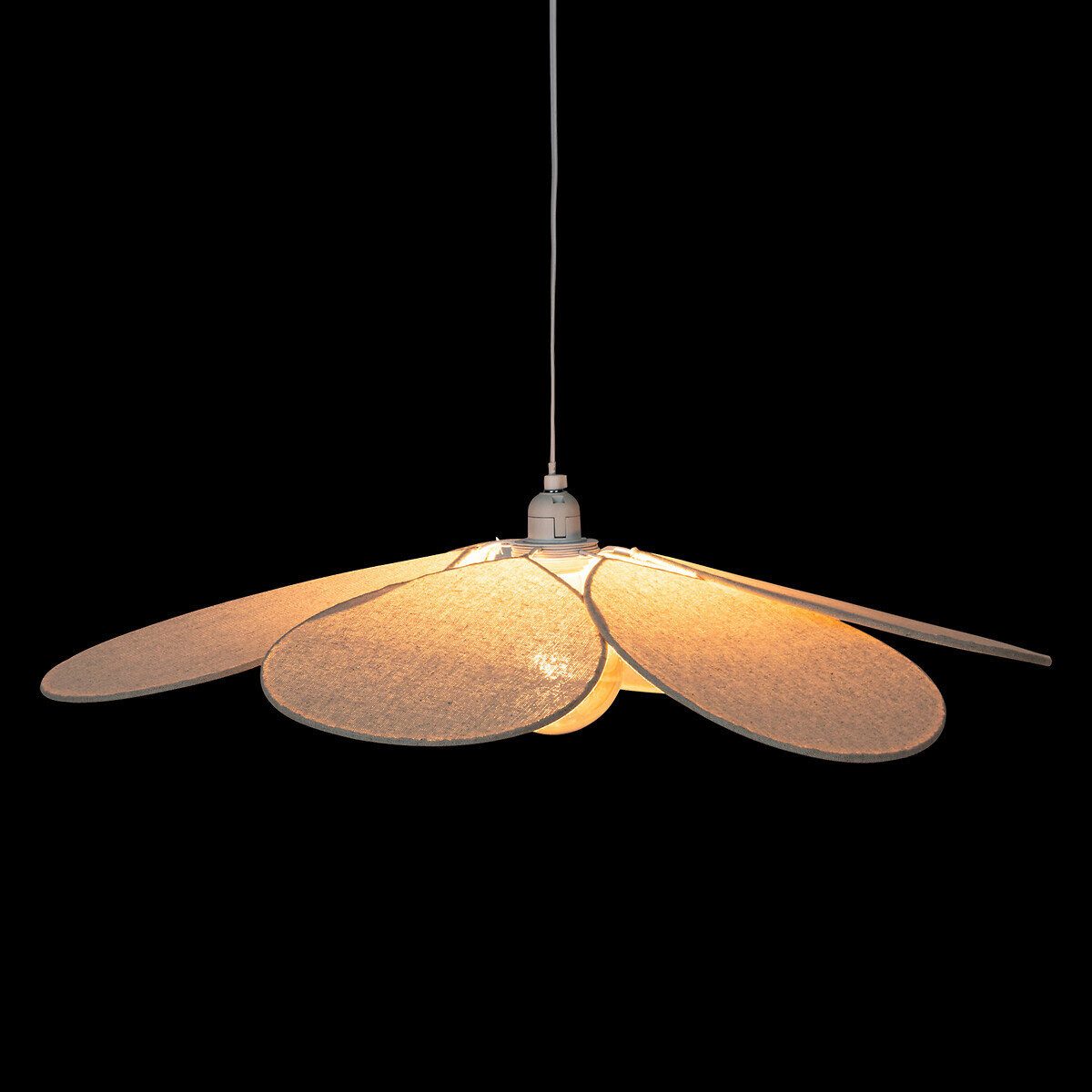 Atmosphera Créateur d'intérieur Pendelleuchte Deckenleuchte NAYA, Ø 72 cm, Leuchte mit Dekofunktion, ohne Leuchtmittel