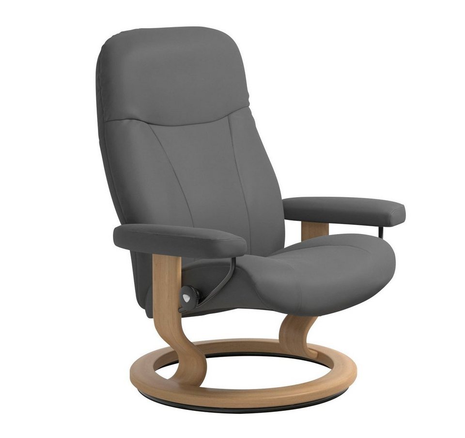 Stressless® Relaxsessel Garda, mit Classic Base, Größe L, Gestell  Eichefarben