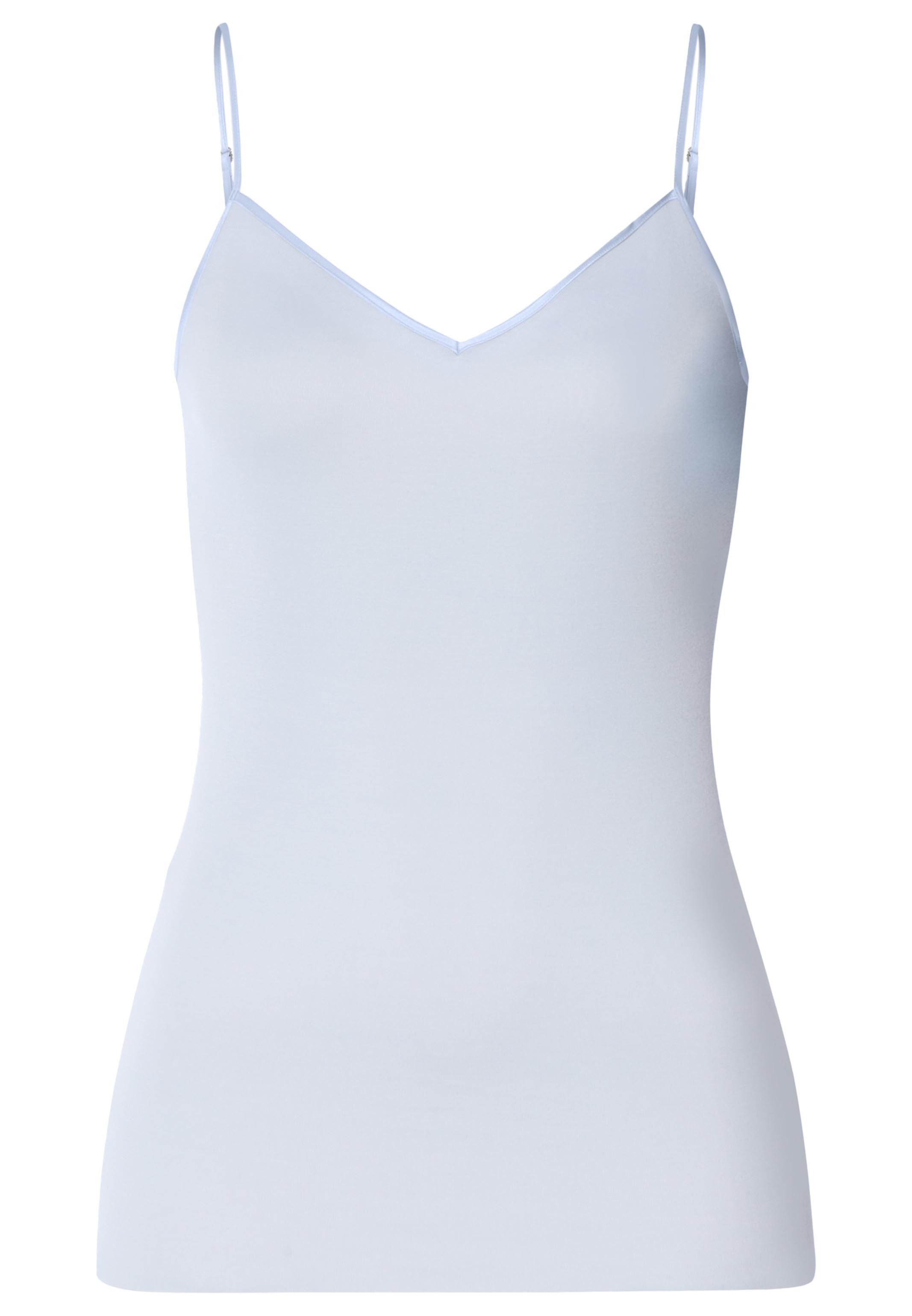 Hanro Unterhemd Cotton Seamless (1-St) Spaghetti Top - Baumwolle - Atmungsaktiv - Angenehm auf der Haut