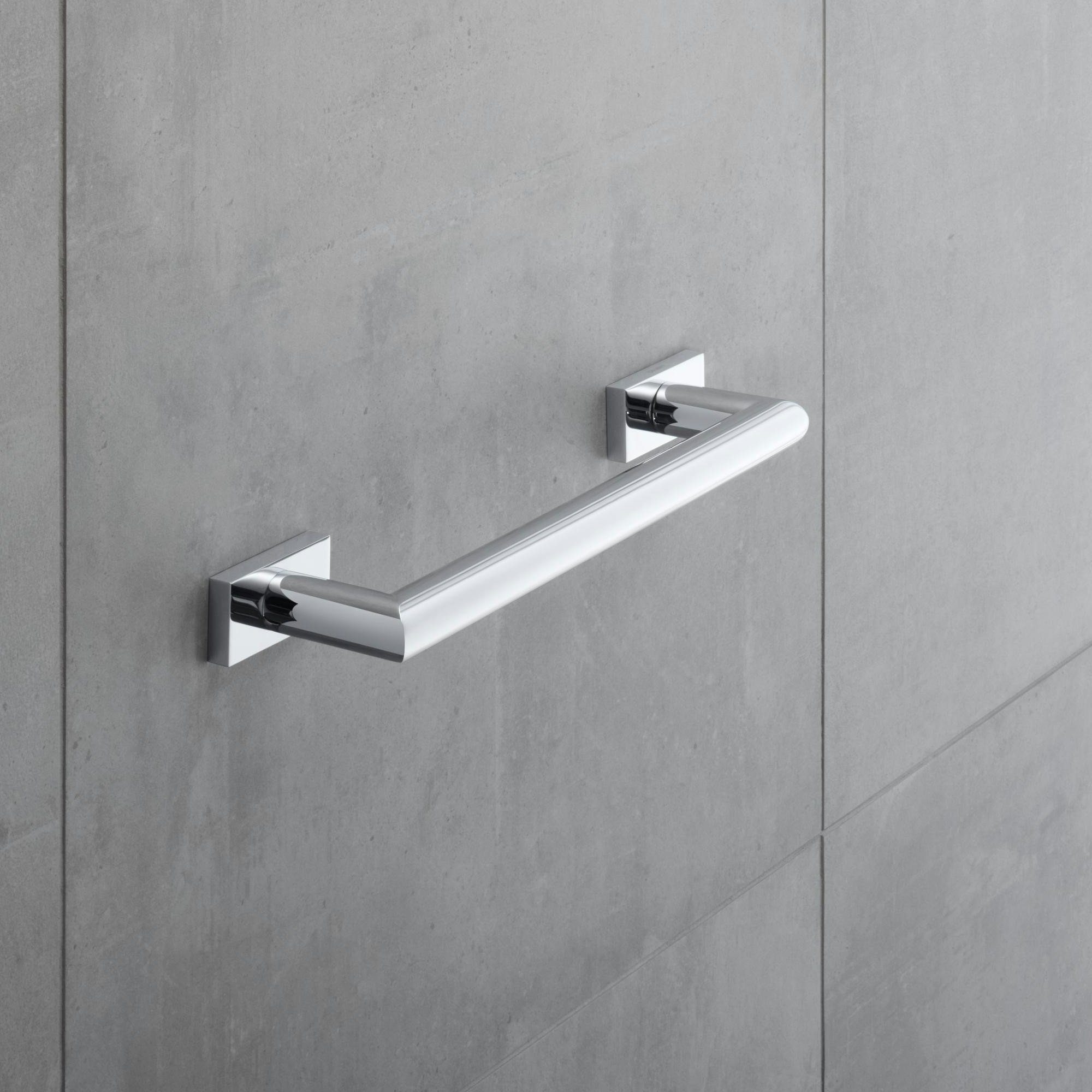 Duravit Badaccessoire-Set Badewannengriff Karree, Badewannengriff