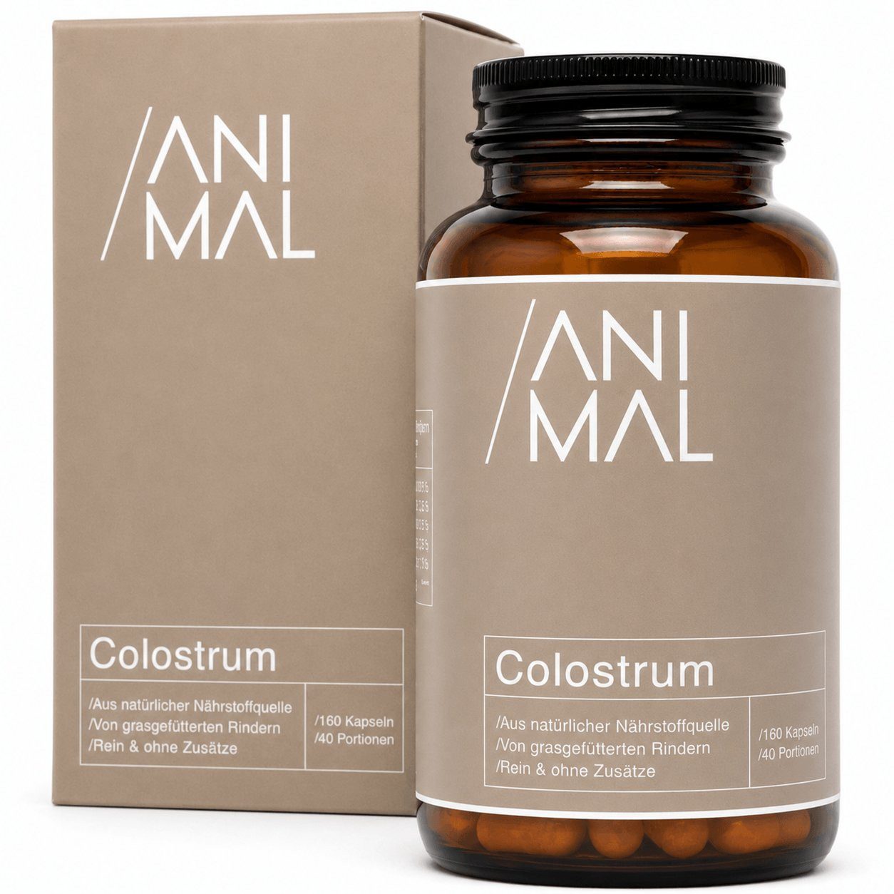 Animal Based Colostrum Kapseln Kapseln, 64,00 g