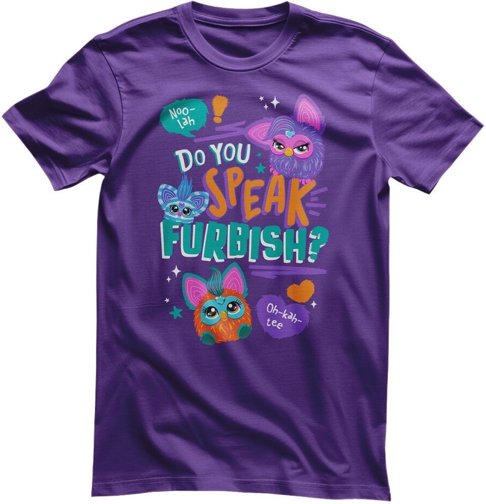 Furby T-Shirt Do You Speak Furbish? T-Shirt