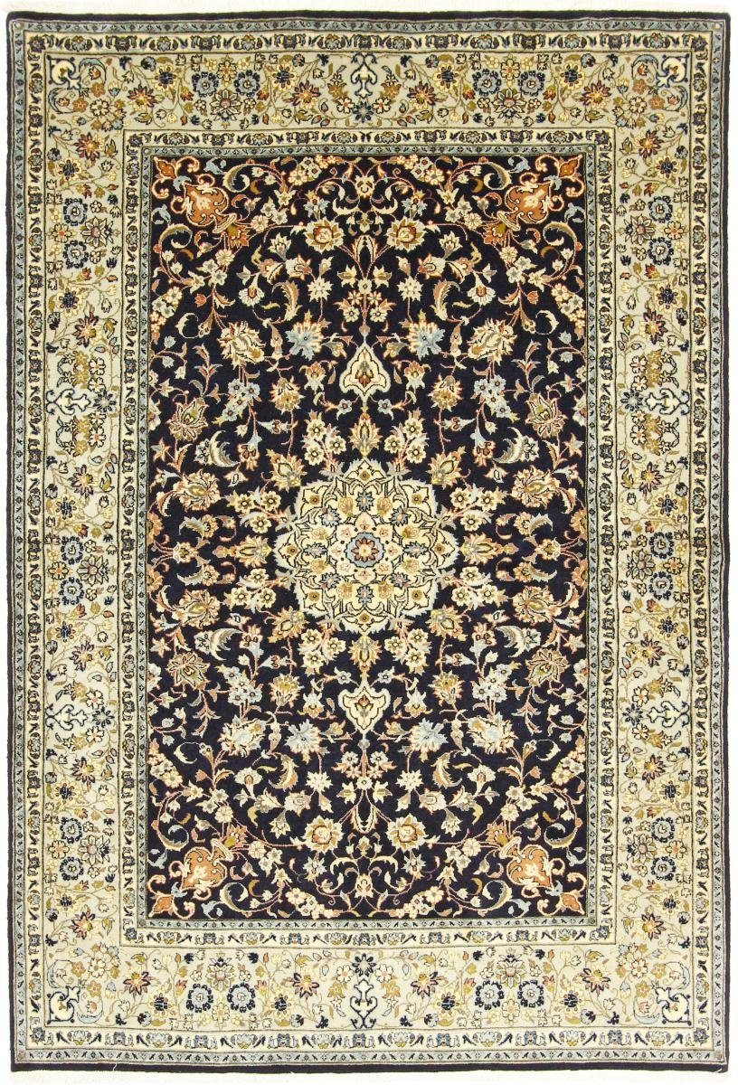 Orientteppich Keshan 160x239 Handgeknüpfter Orientteppich / Perserteppich, Nain Trading, rechteckig, Höhe: 12 mm