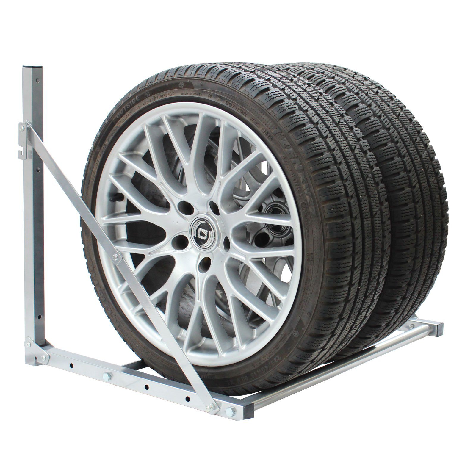 Räder Wandregal Reifenwandhalterung 4 kg ausziehbar 136 Traglast TRUTZHOLM für