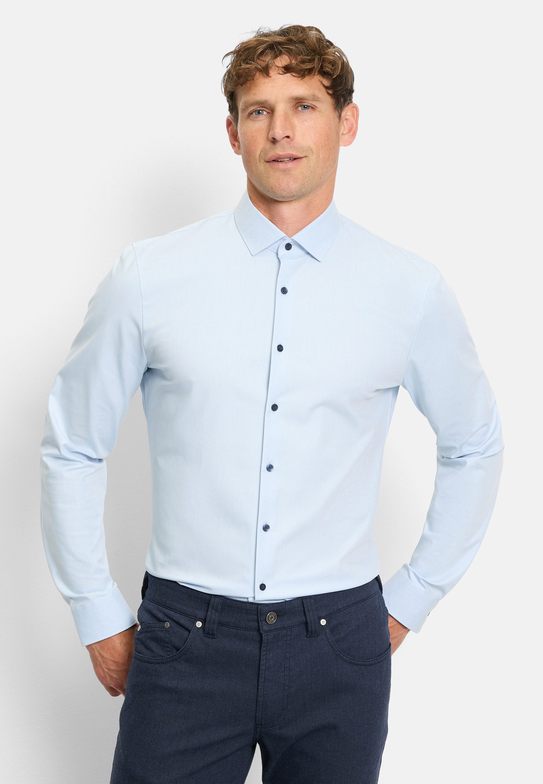Businesshemd OLYMP No. Six 24/Seven, super slim, Modern Kent
