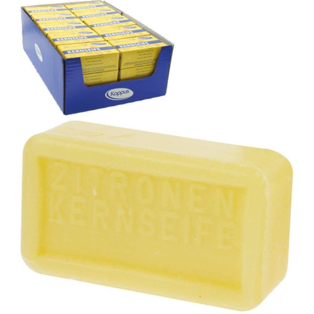 Kappus Seifen-Set 5x 150g KAPPUS ZITRONEN KERNSEIFE Kernseife Zitrone, 5-tlg.