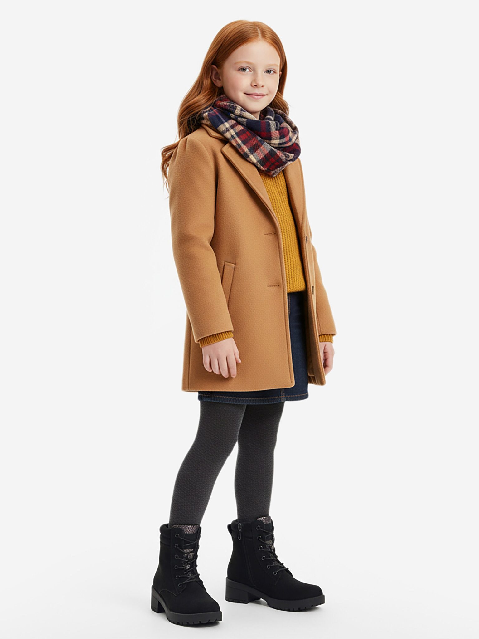 DeeZee Deezee Little Girl Boots Schwarz CEO-CS5859-06 Bootsschuh – Bild 2 von 5