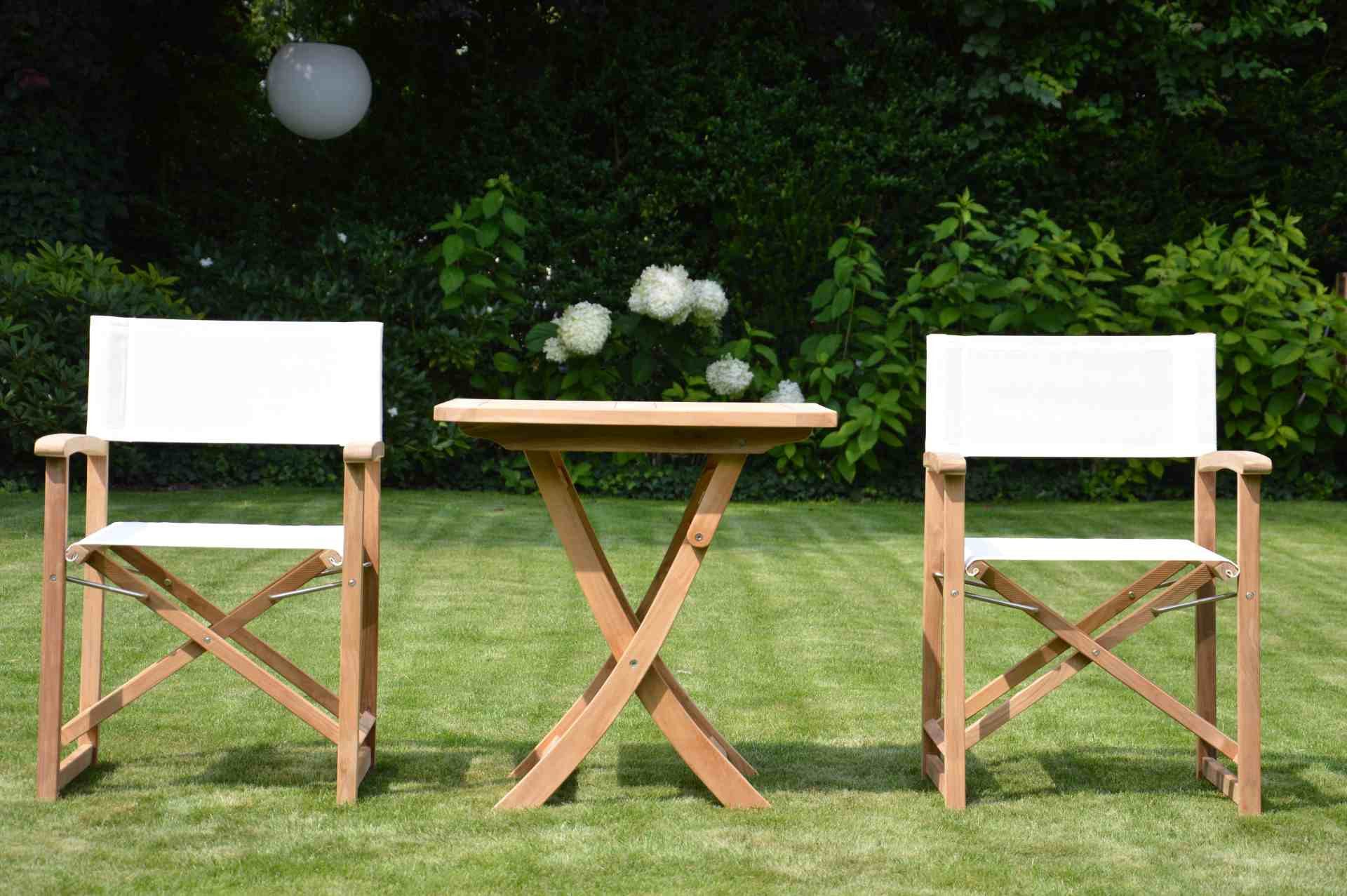 jankurtz Esstisch Town aus Teakholz, 120 cm, Geeignet für 4-6 Personen