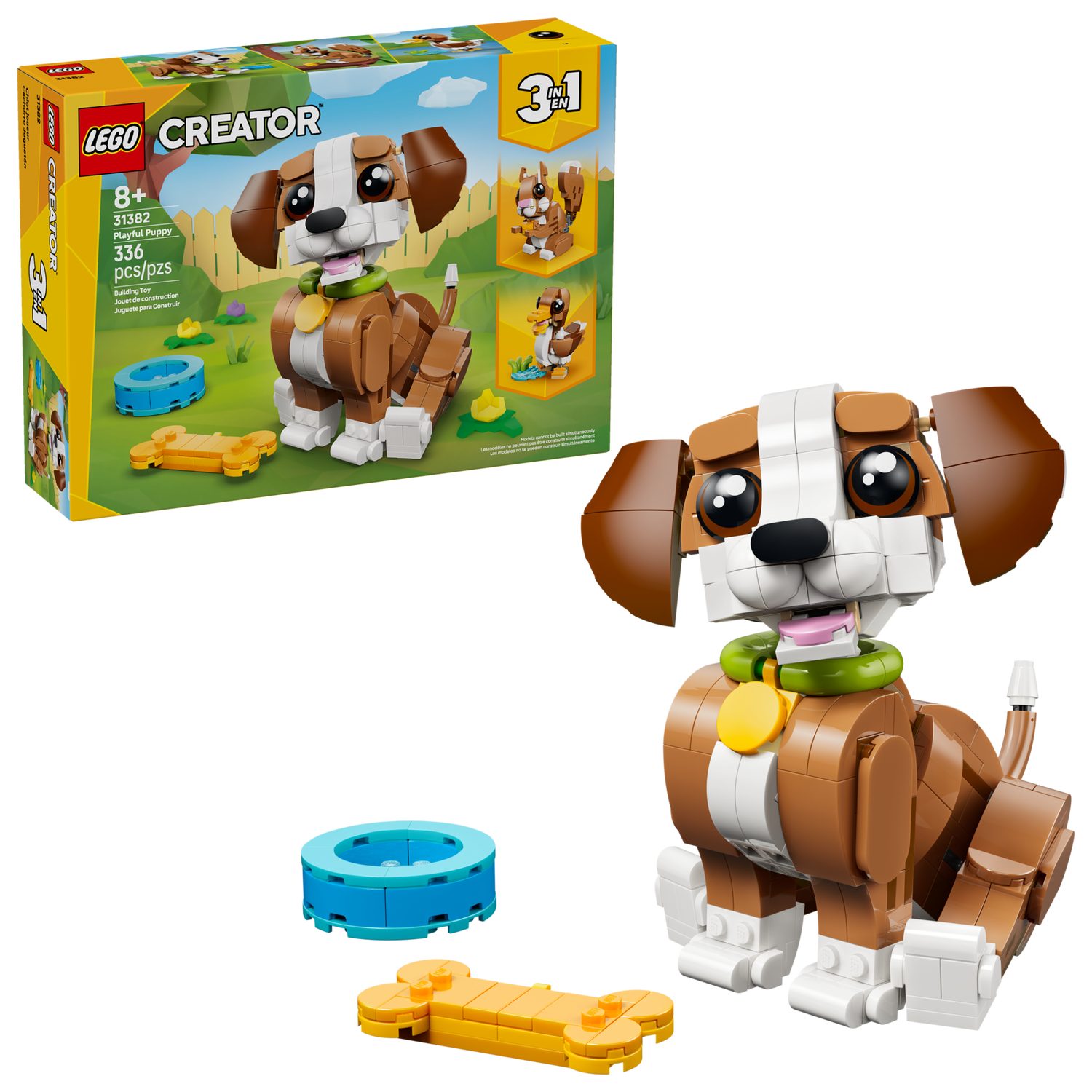 LEGO® Creator 3-in-1-Sets 31382 Niedliche Tiere: Verspielter Welpe Spielbau günstig online kaufen