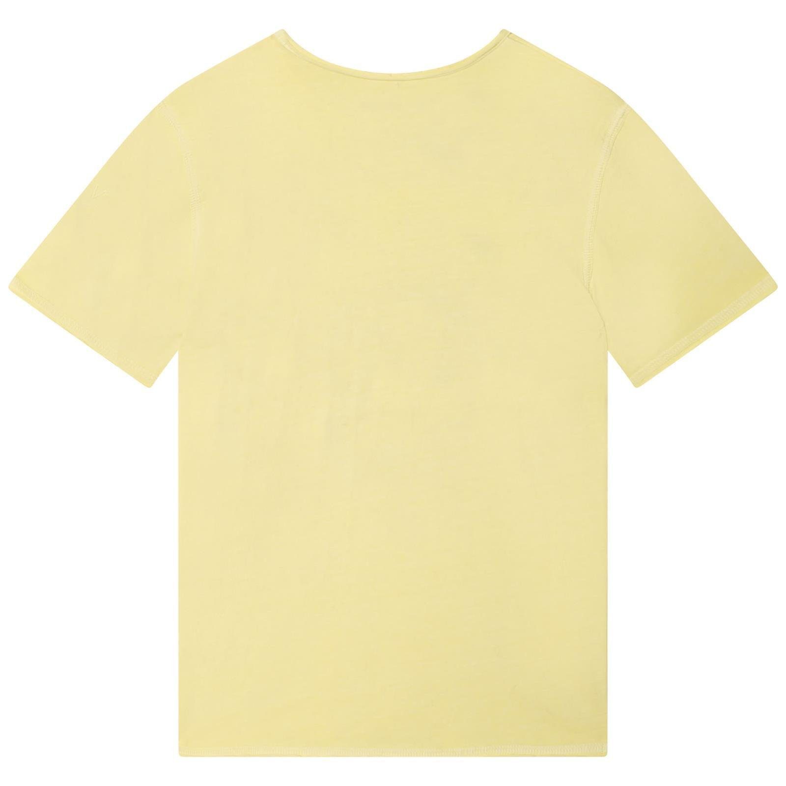 ZADIG Print-Shirt Aufdruck gelb Zadig VOLTAIRE Voltaire mit & T-Shirt &
