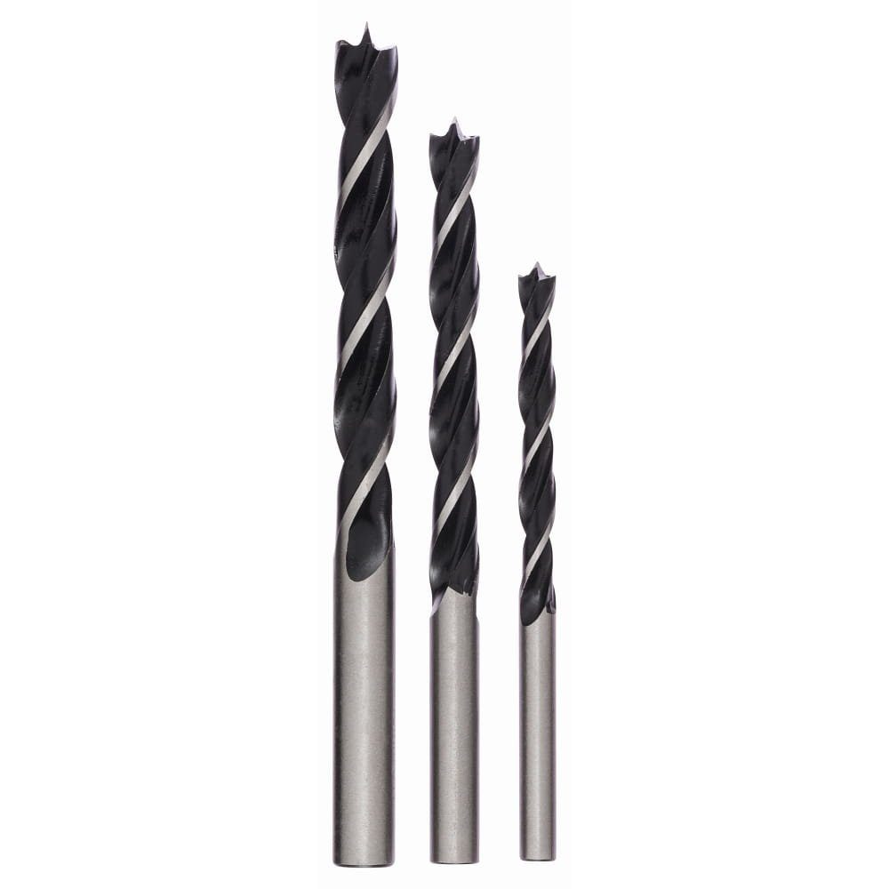 BOSCH Holzbohrer Spiralholzbohrer Set 6-10 (3 St) 2609255308
