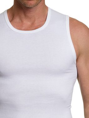 KUMPF Achselhemd 4er Sparpack Herren Achselshirt Feinripp (Spar-Set, 4-St) hohe Markenqualität