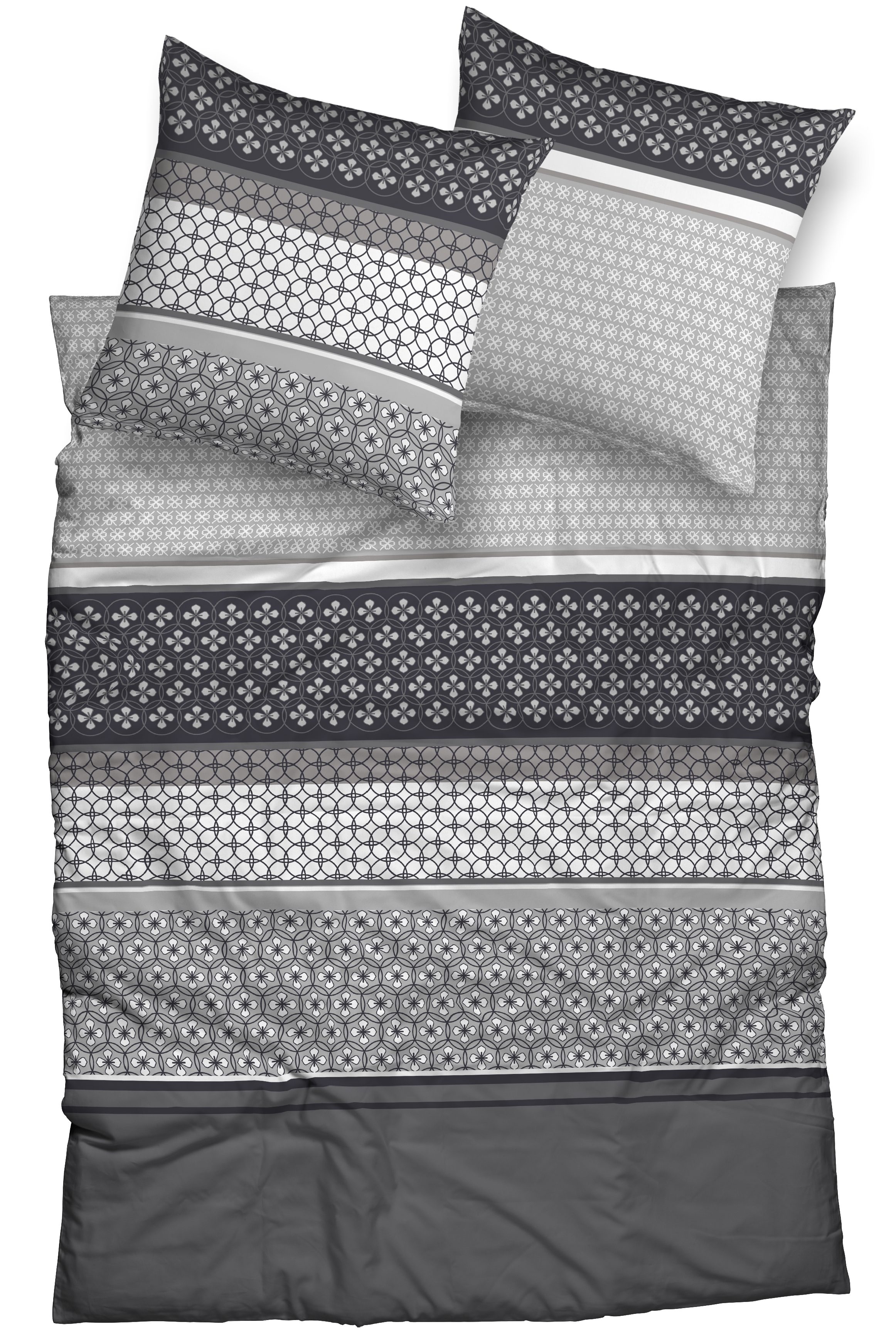 CASATEX Bettwäsche Poupy, Satin, 2 teilig, elegant und trendig