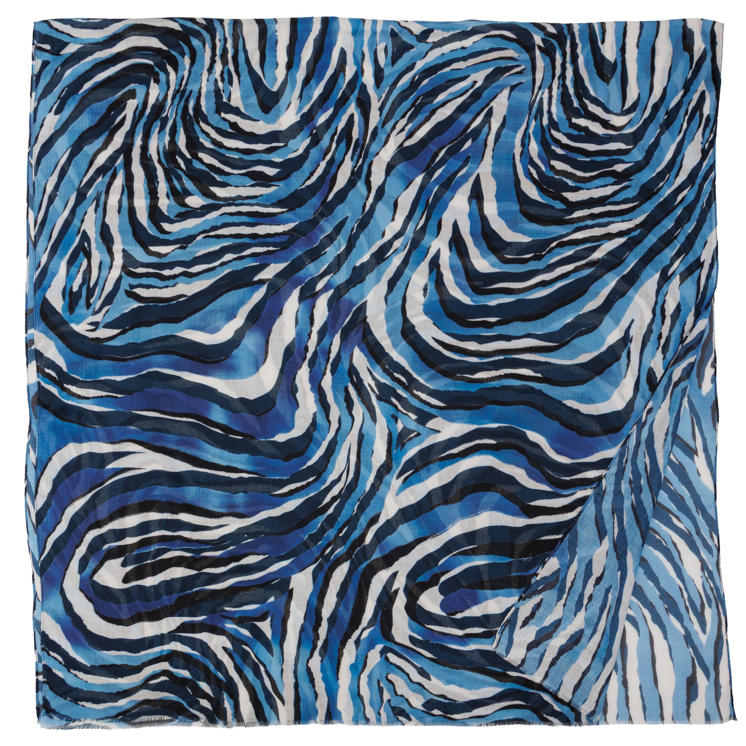 Caspar Modeschal Luftig warmer Damen Schal Halstuch mit Zebra Motiv - SC554 günstig online kaufen