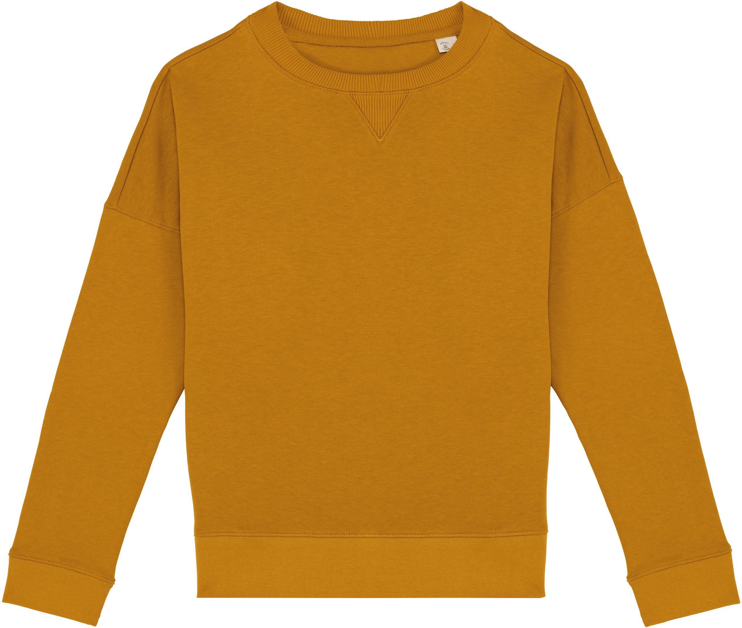 Native Spirit Sweatshirt Umweltfreundliches Sweatshirt mit hängenden Schultern Damen