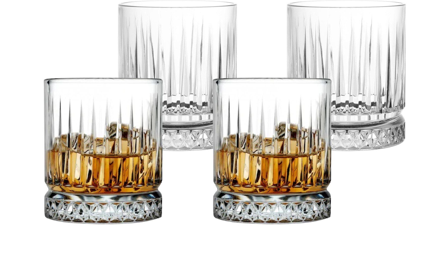 Emilja Whiskyglas 4 x Whiskeybecher 35,5cl Elysia DOF