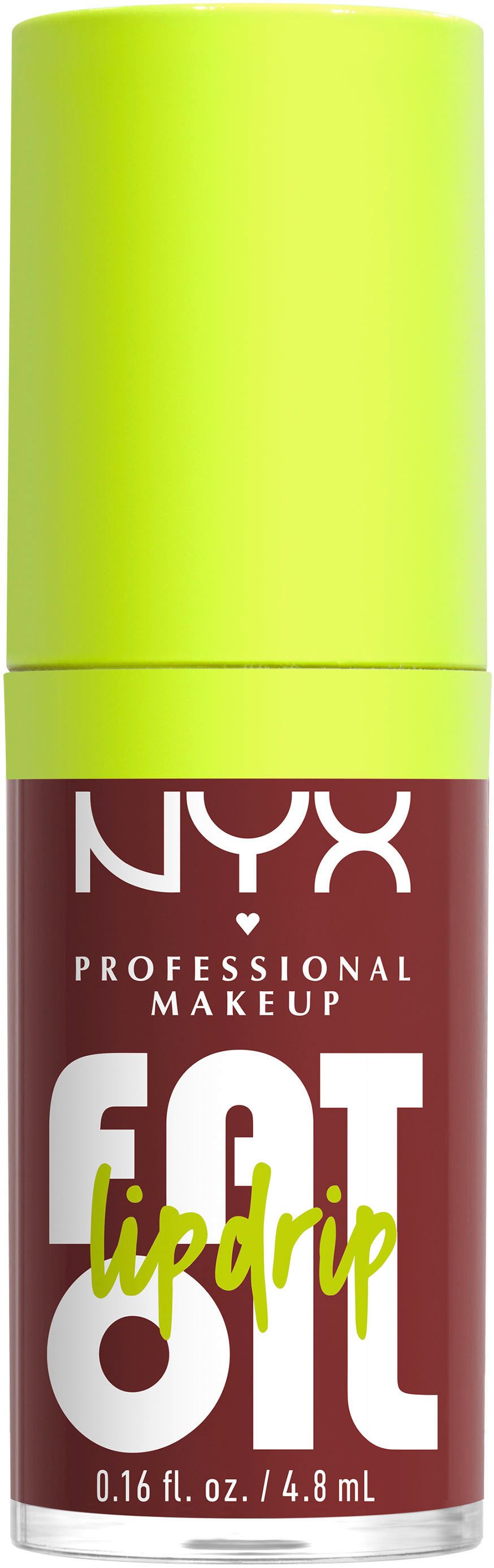 NYX PROFESSIONAL MAKEUP Lipgloss FAT OIL LIP DRIP, mit intensiv-schimmerndem Finish, individuell aufbaubare Farbe