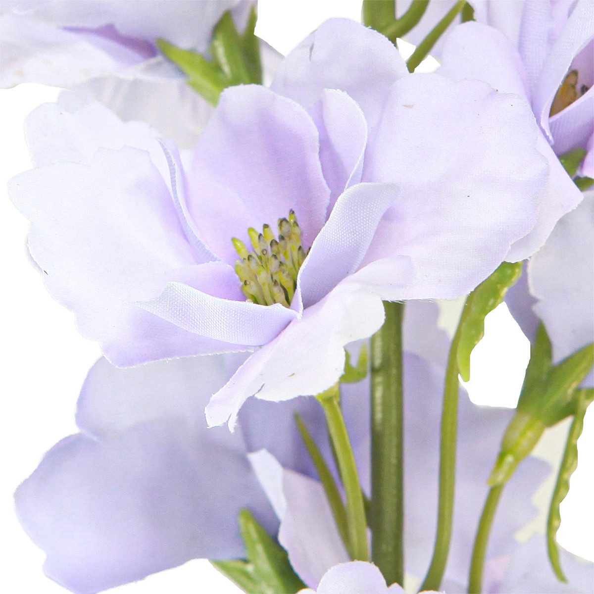 Kunstblume Künstliche Blumen Delphinium Helllila 90cm 2er Set Dekoration, 2 günstig online kaufen