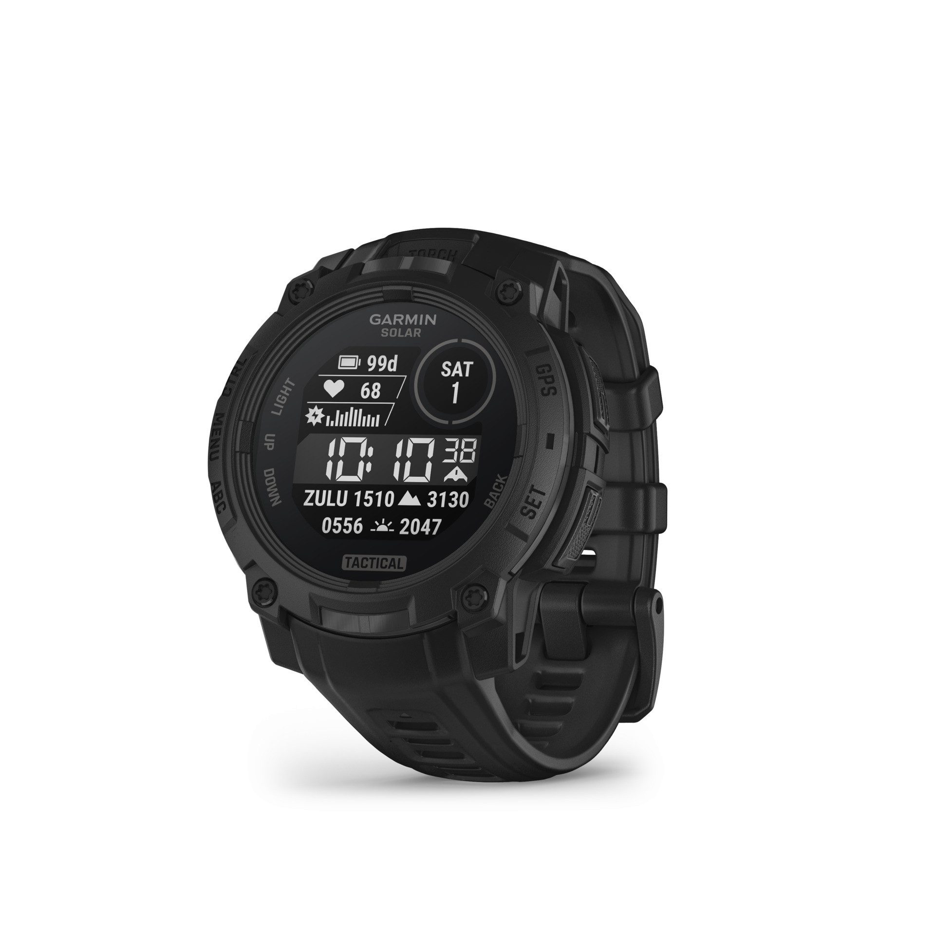 Garmin Instinct 3 - 45 mm, Solar Tactical Edition Smartwatch (3 cm/1,2 Zoll)