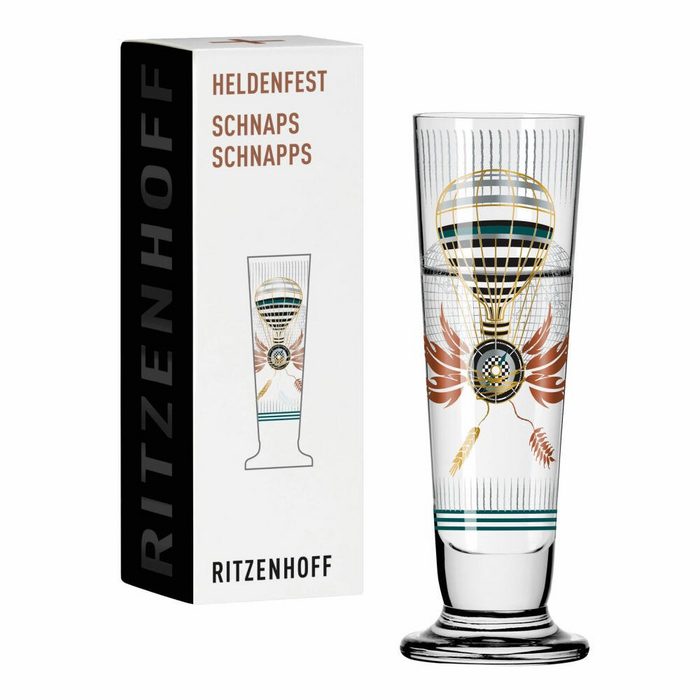 Ritzenhoff Schnapsglas Heldenfest Schnaps 001 Kristallglas Made in Germany