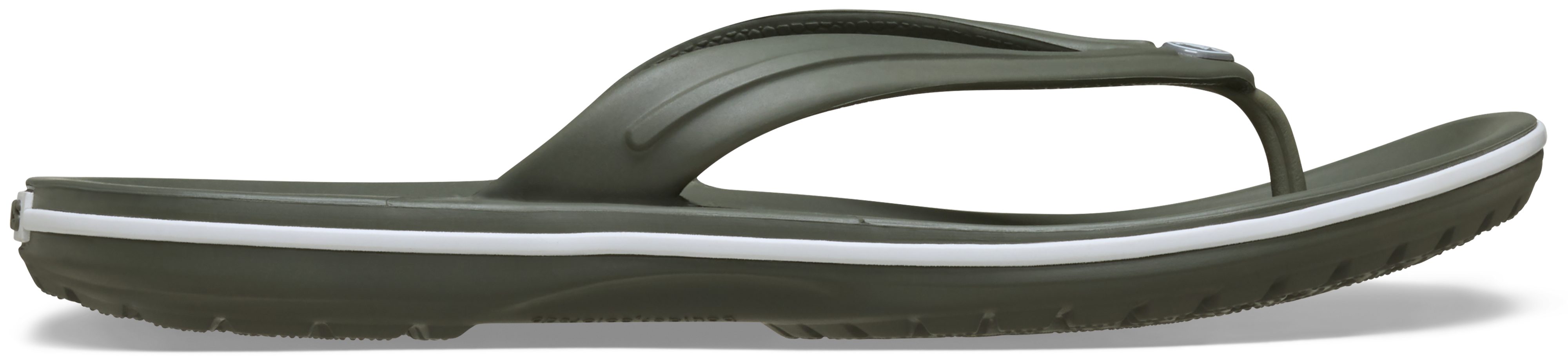 Crocs Crocband Flip Zehentrenner Sommerschuh, Schlappen, Poolslides, Dianette, zum Baden – Bild 5 von 5