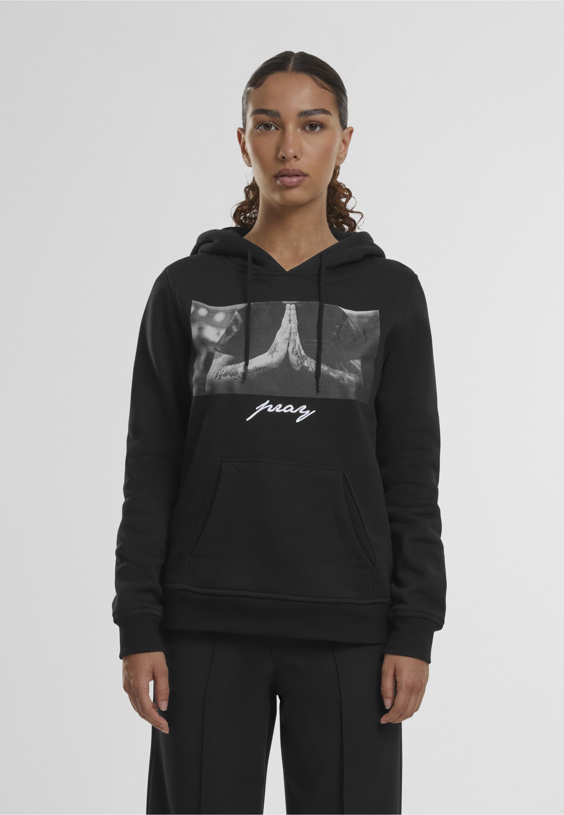 MisterTee Sweatshirt MisterTee Damen Ladies Pray Hoody