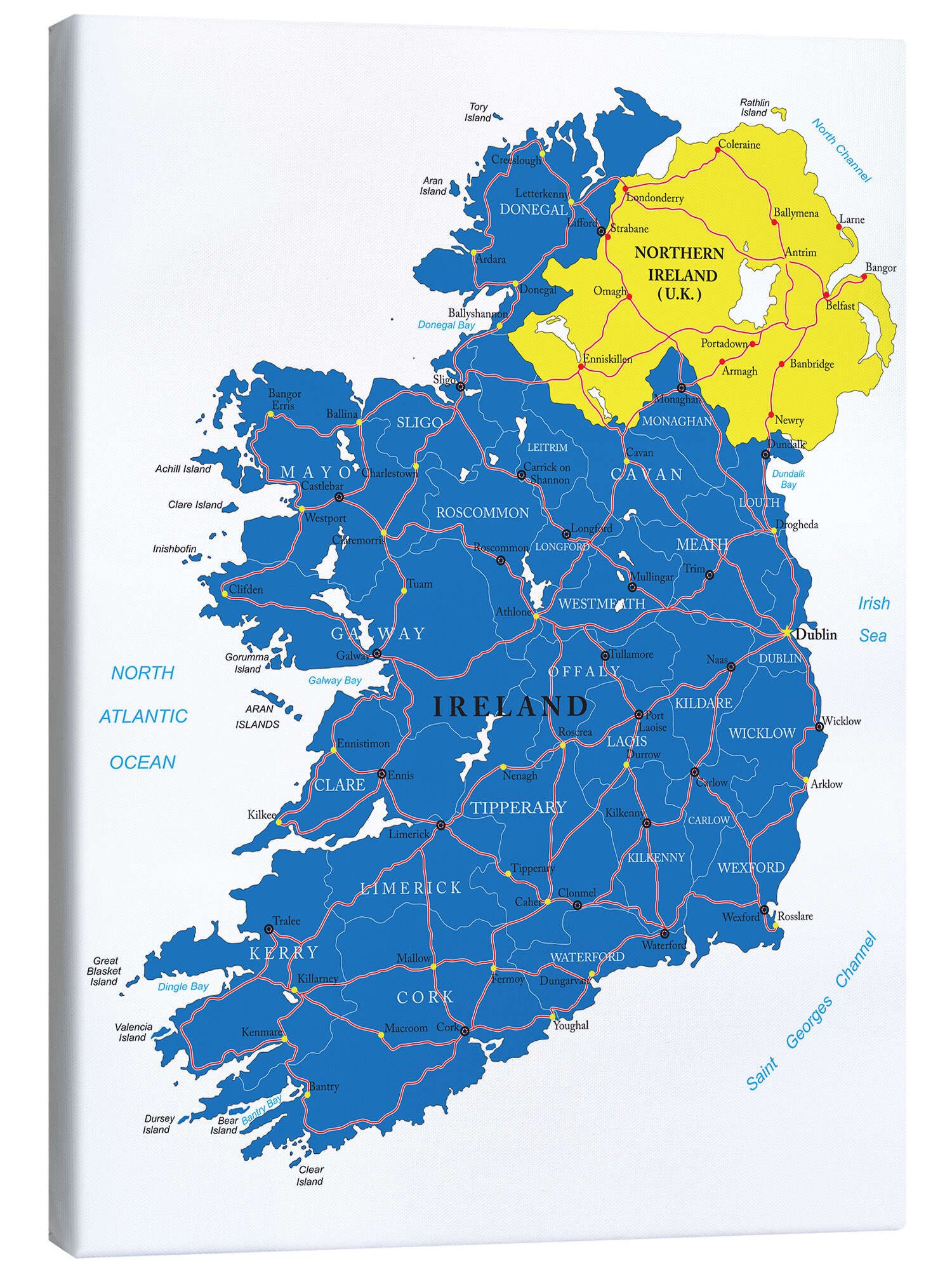 Posterlounge Wandbild Irland, Editors Choice, erhältlich als Poster, Leinwandbild, Wandsticker oder Acrylglasbild