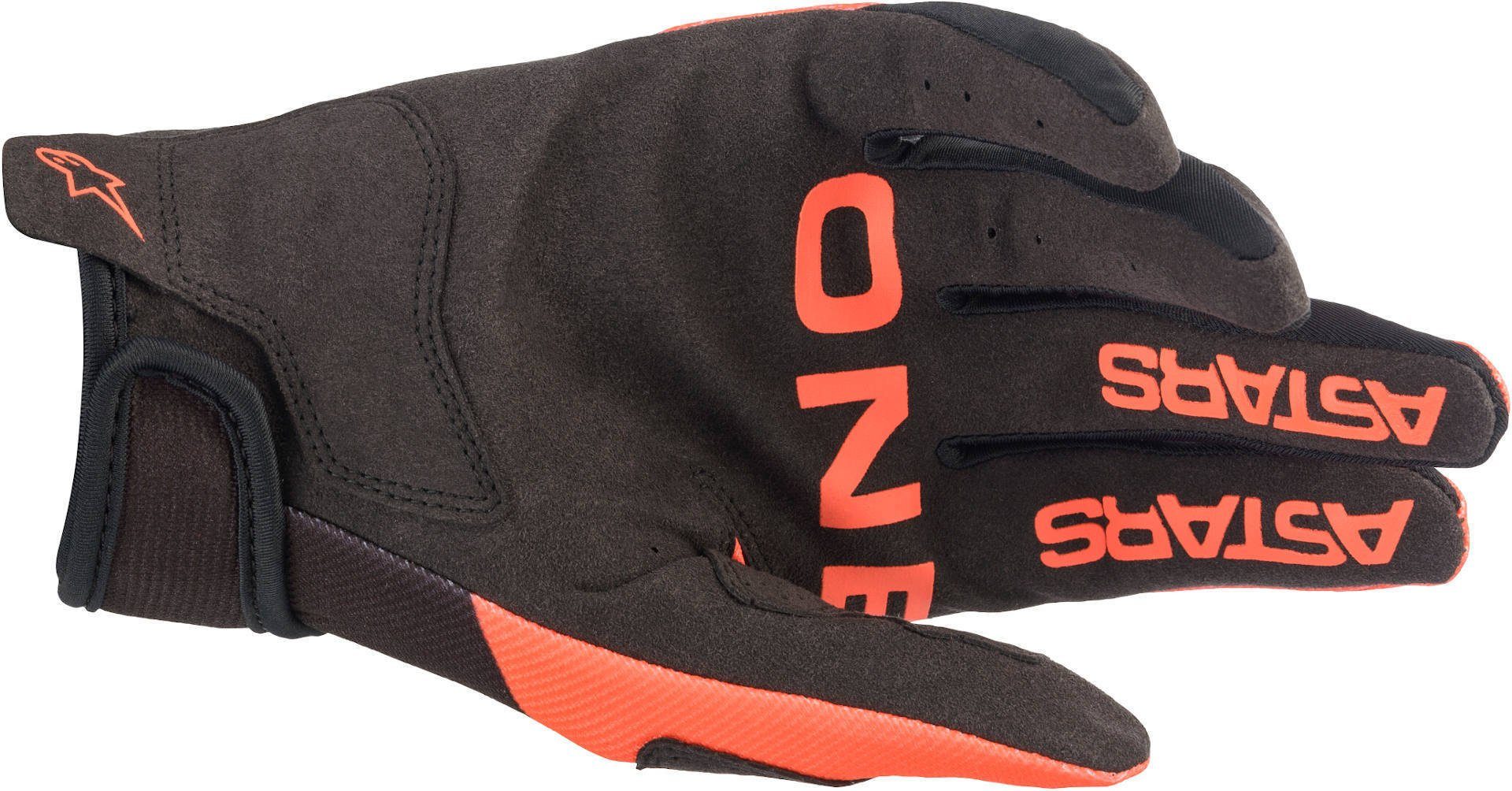 Orange/Black Handschuhe Motocross Radar 22 Motorradhandschuhe Alpinestars