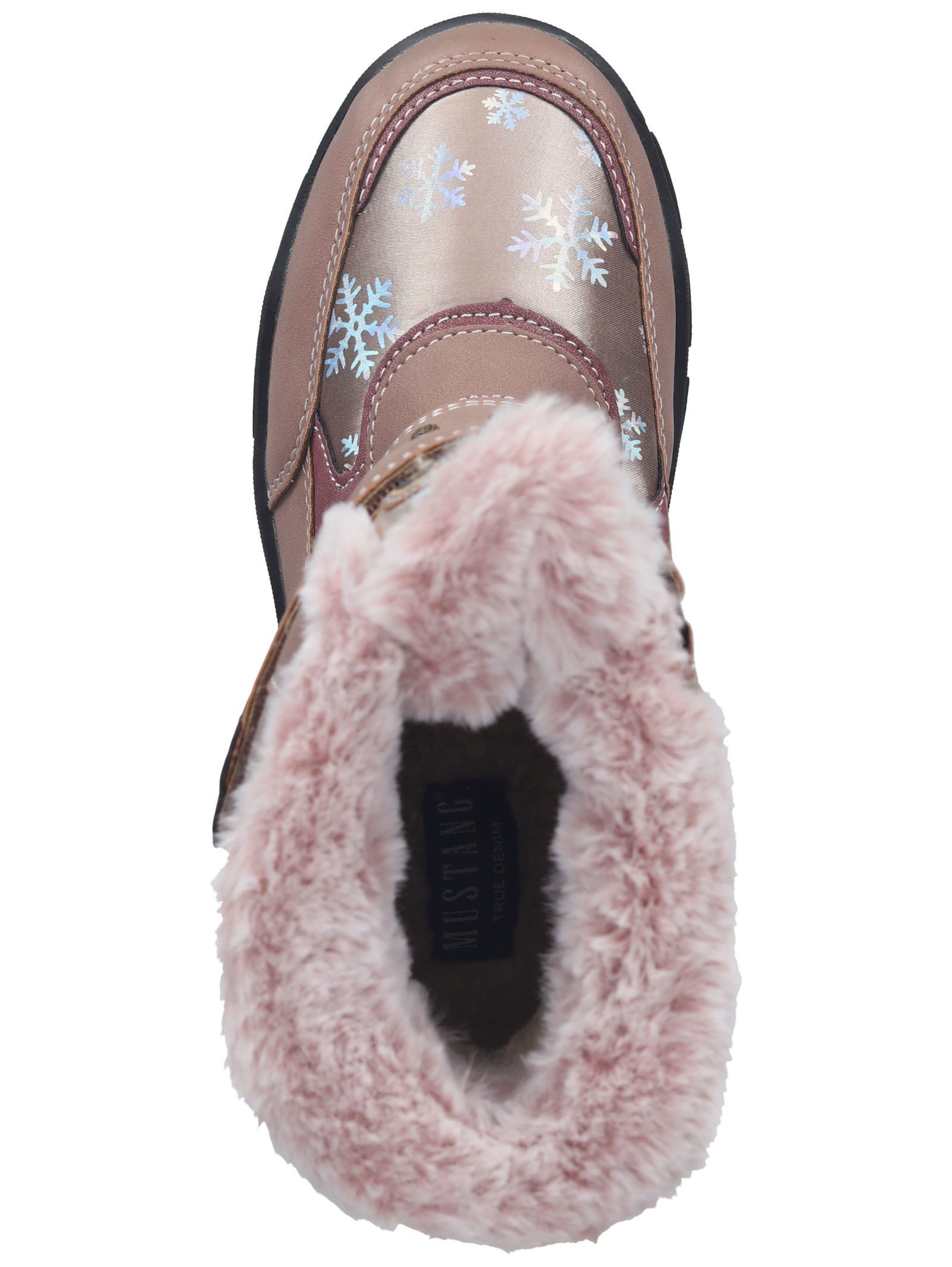 MUSTANG Stiefel Lederimitat/Textil . Winterstiefel