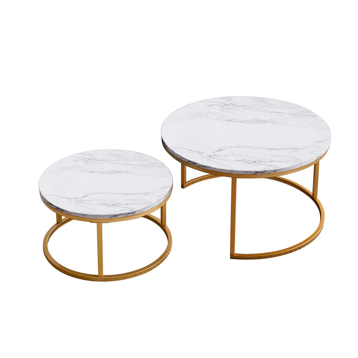 Furnishings Home Couchtisch rund Kaffeetisch Beistelltisch günstig online kaufen