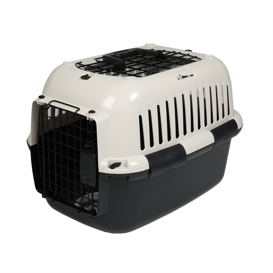 EBI Hunde-Transportbox EBI Transportbox Adventurer - weiß/schwarz Maße / max. Gewicht: