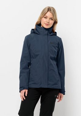 Jack Wolfskin 3-in-1-Funktionsjacke GEISSHORN 3IN1 JKT W (2 teilig)