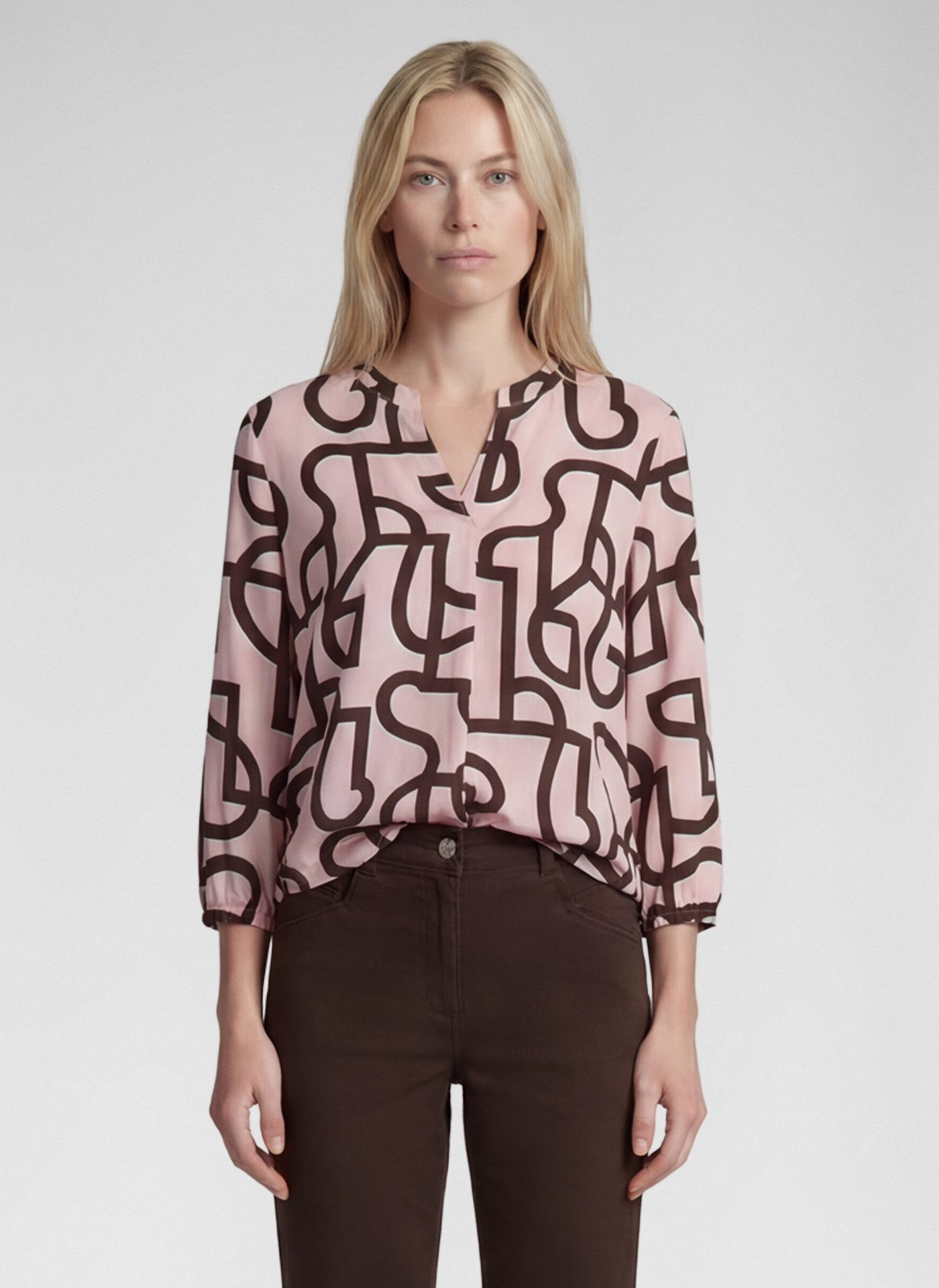 Klassische Bluse Bluse