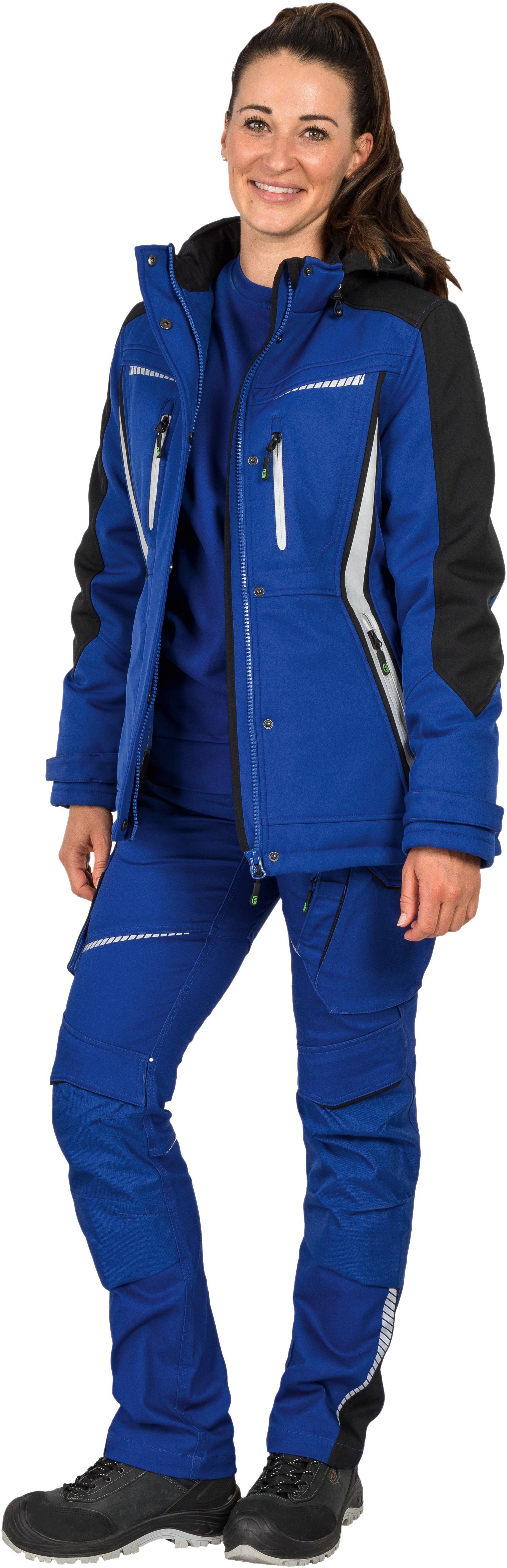 Leibwächter Winterjacke Leibwächter Damen Winter-Softshelljacke Arbeitsjack günstig online kaufen