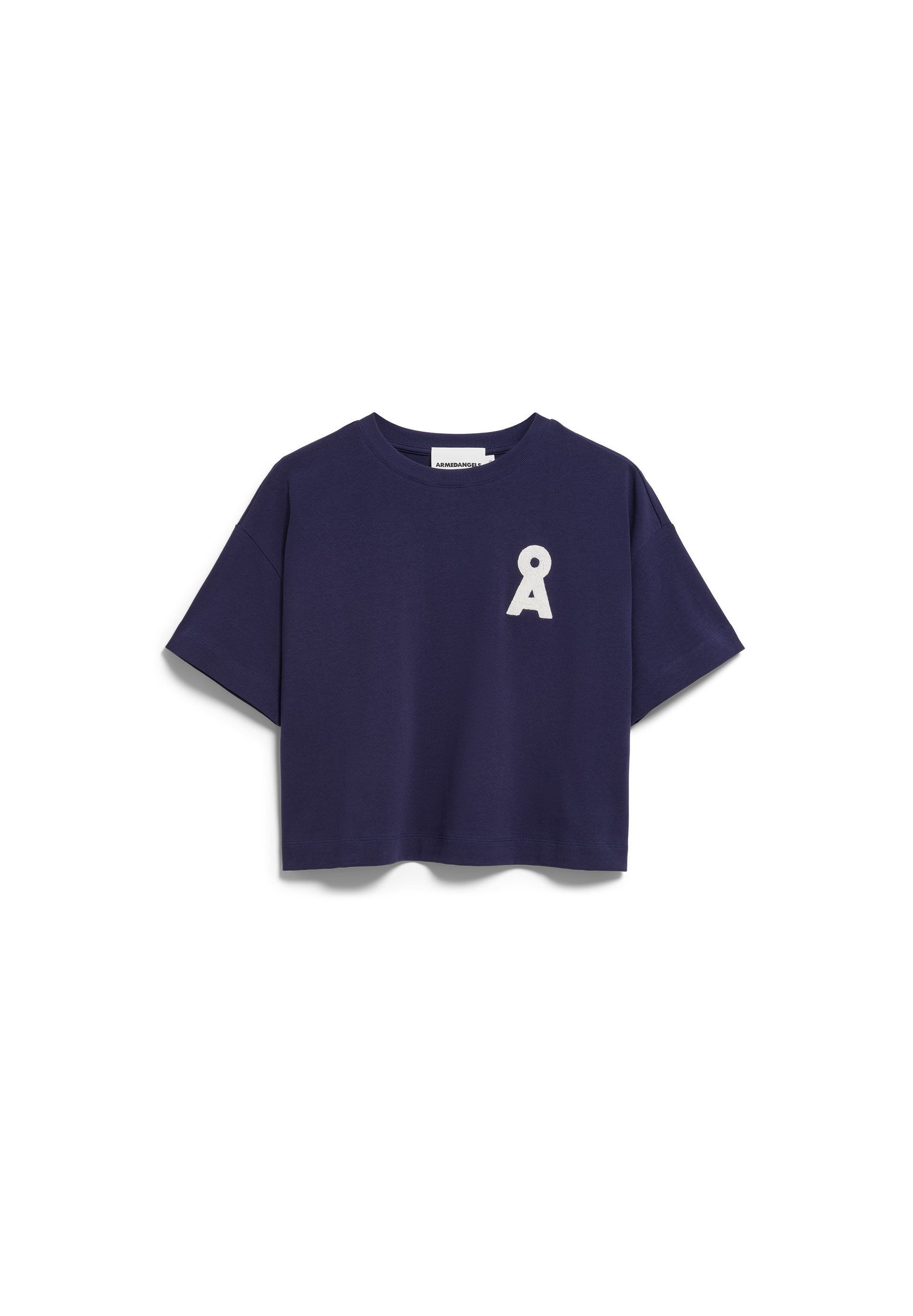T-Shirt ALBERTARAA T-Shirt aus recyceltem Baumwoll Mix