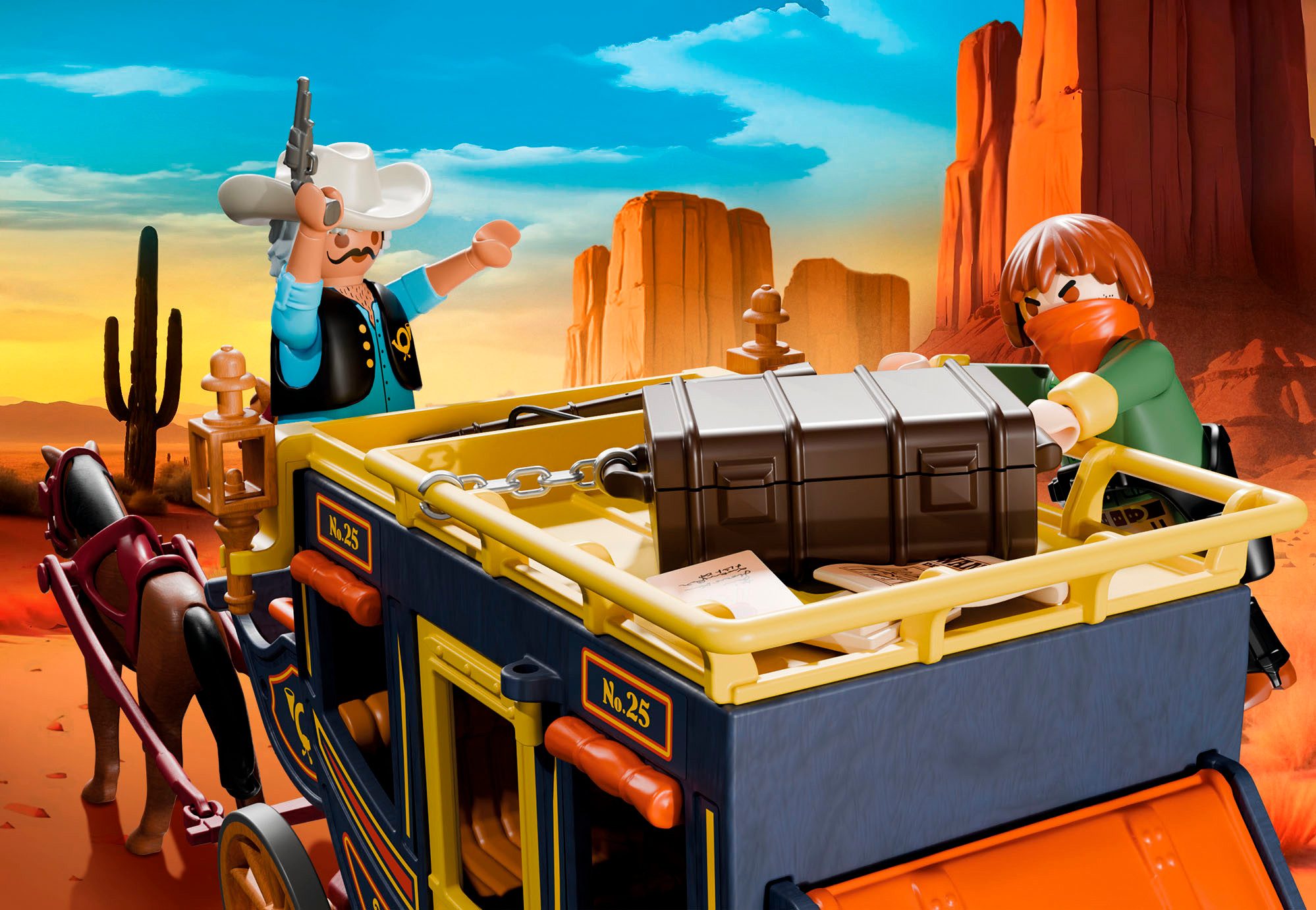 Playmobil® Postkutschenüberfall im Wilden Westen (71862), günstig online kaufen