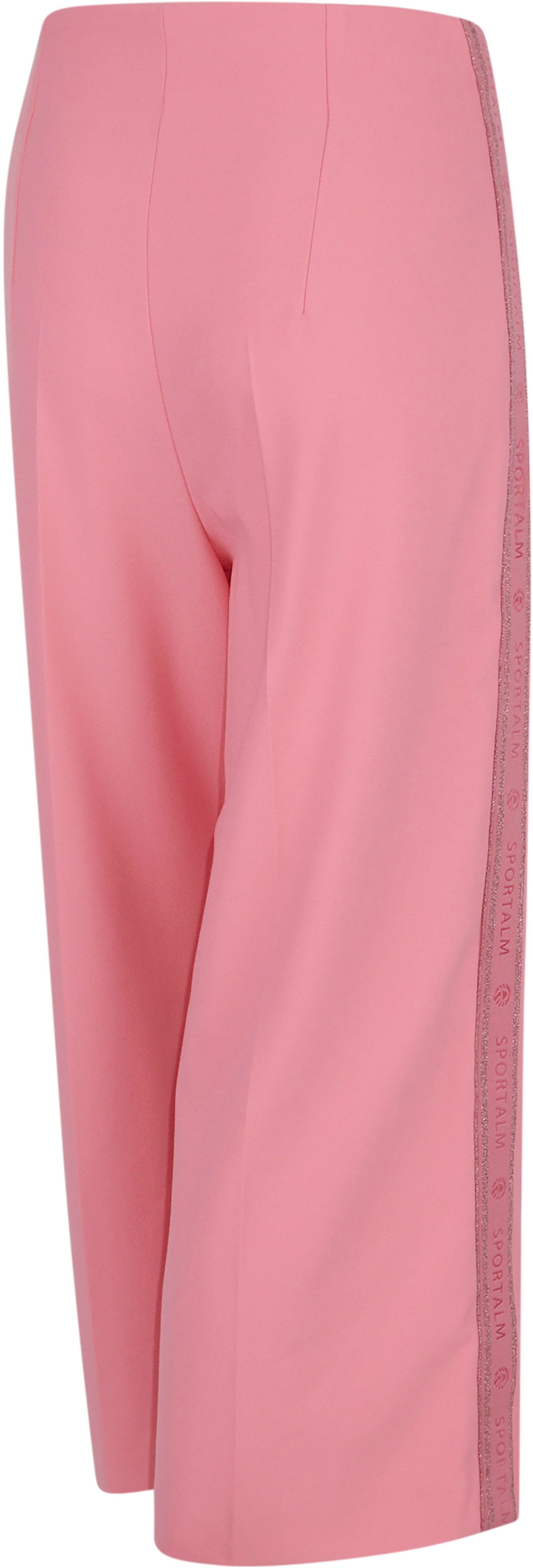 Sportalm Kitzbühel Palazzohose mit Glanzstreifen an der Seite