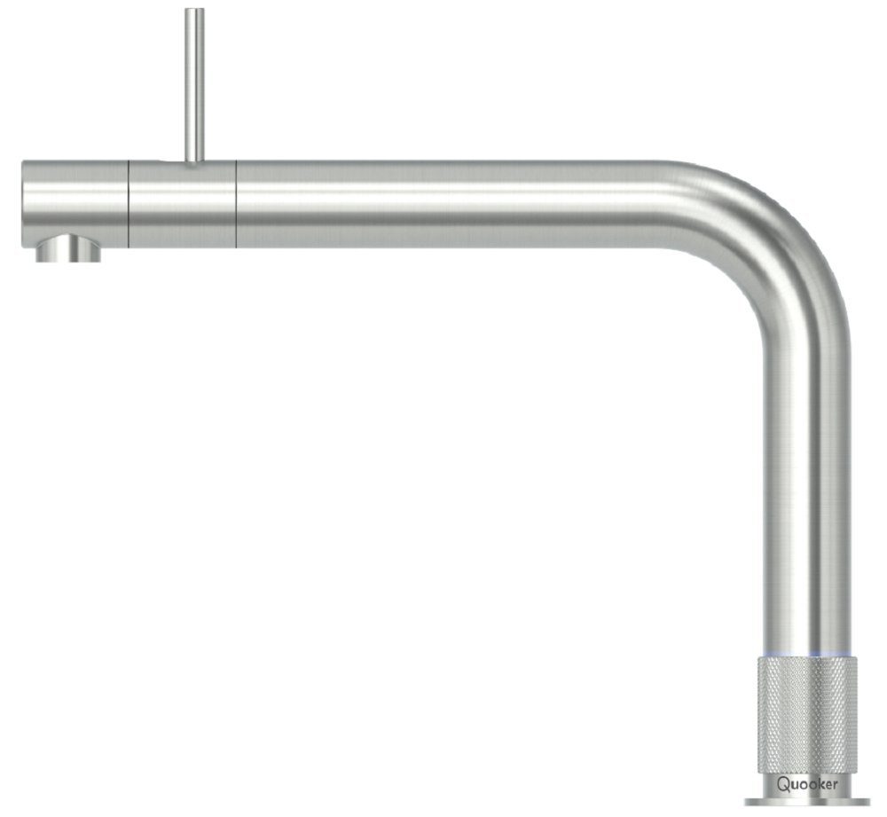 QUOOKER Küchenarmatur Front mit PRO3 Reservoir & CUBE Voll-Edelstahl FTSST PRO3 CUBE *inkl. 7 JAHRE GARANTIE*