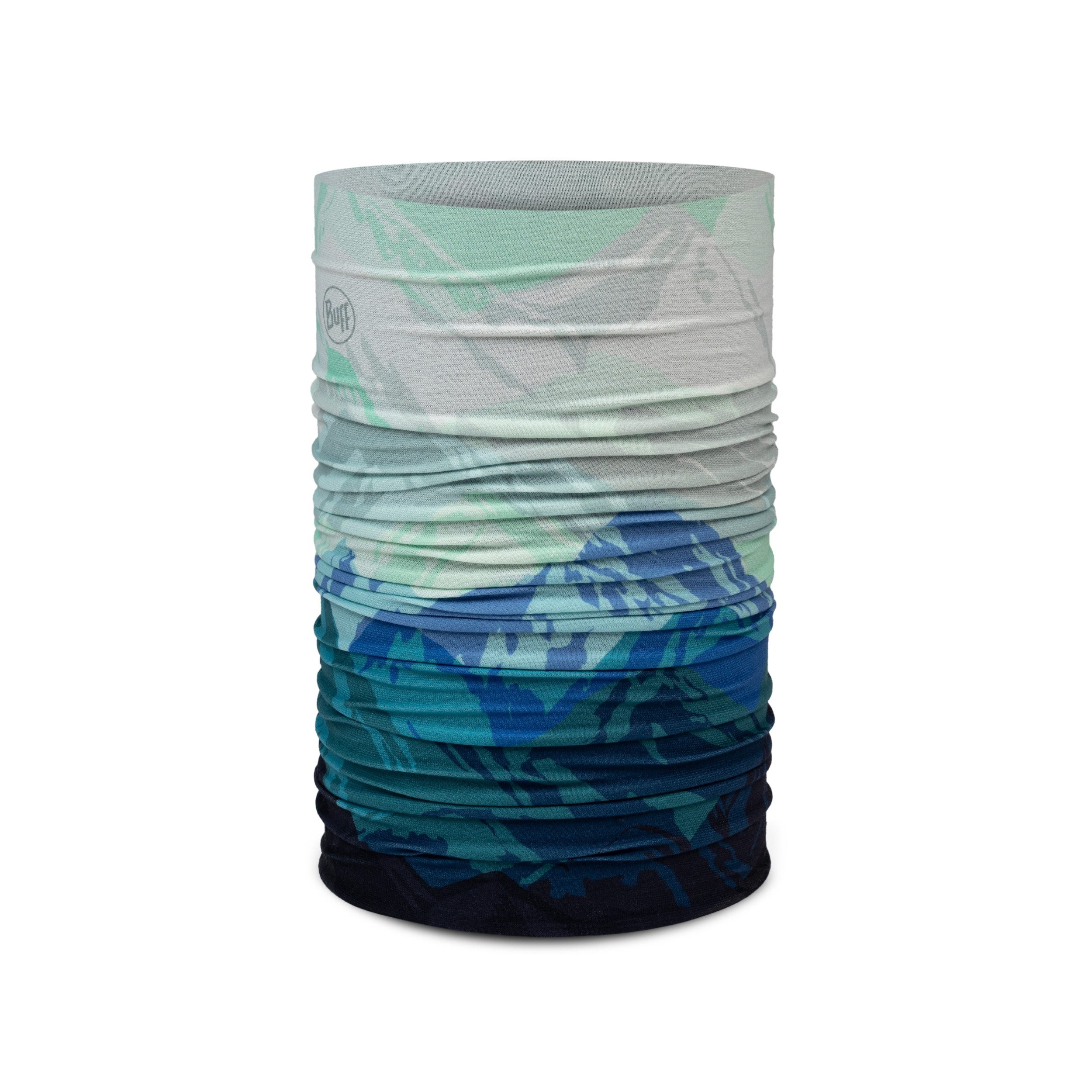 Buff Loop Original EcoStretch Multifunktionstuch Berge-blau/weiß günstig online kaufen