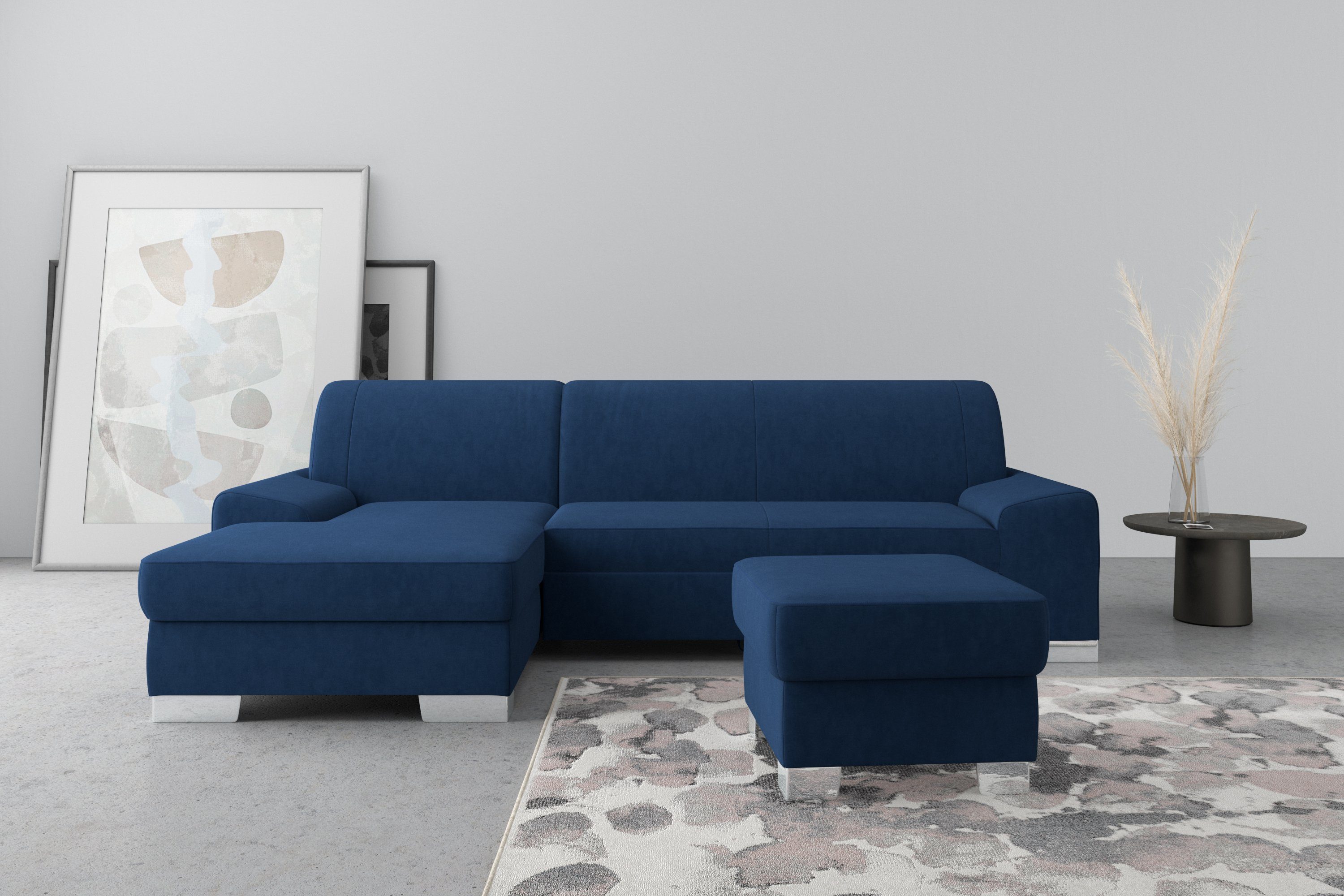 DOMO collection Ecksofa Anzio L-Form, whlw. günstig online kaufen