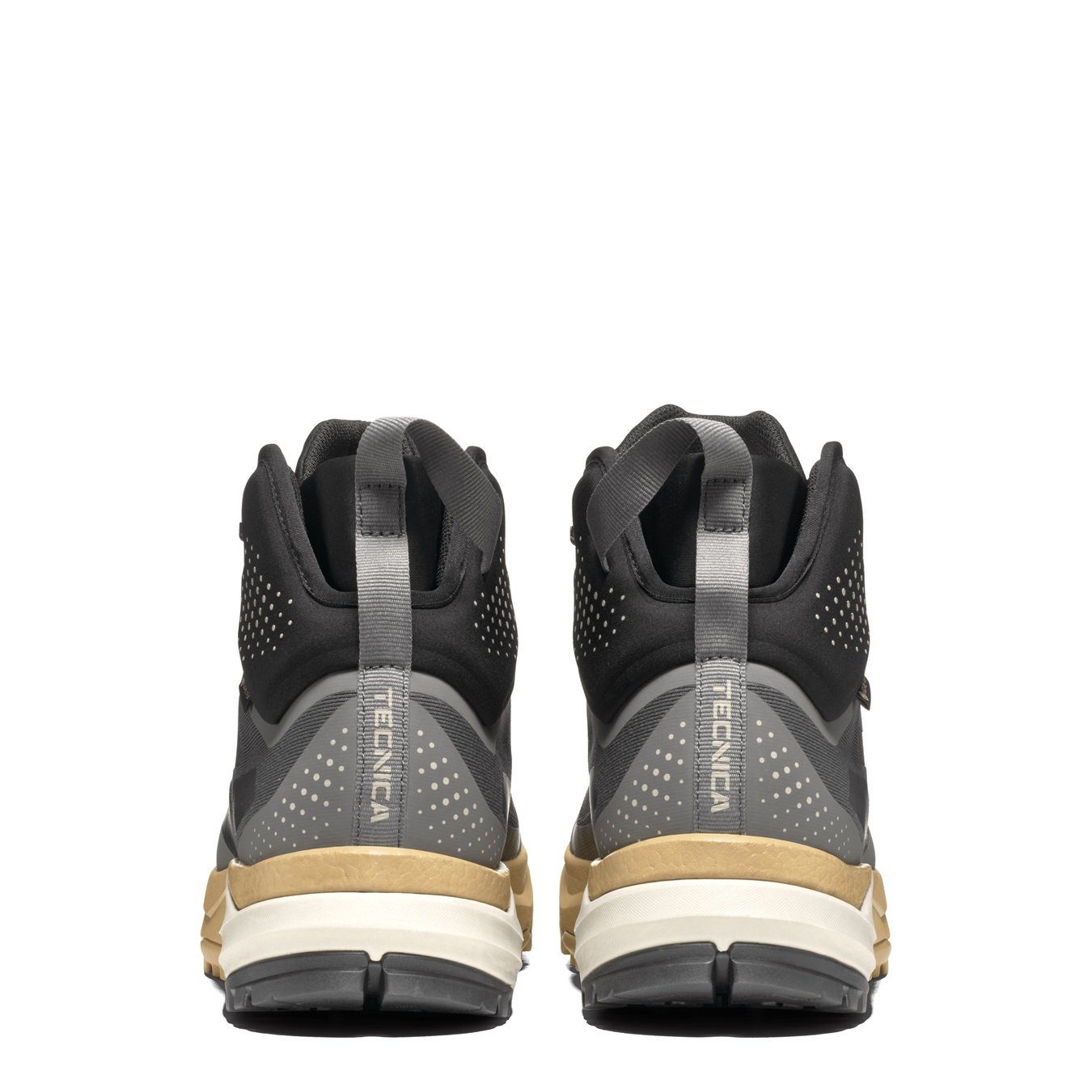TECNICA Spark S Mid GTX (Fast-Hiking, wasserdicht) graphitegrau/beige Herren Wanderschuh