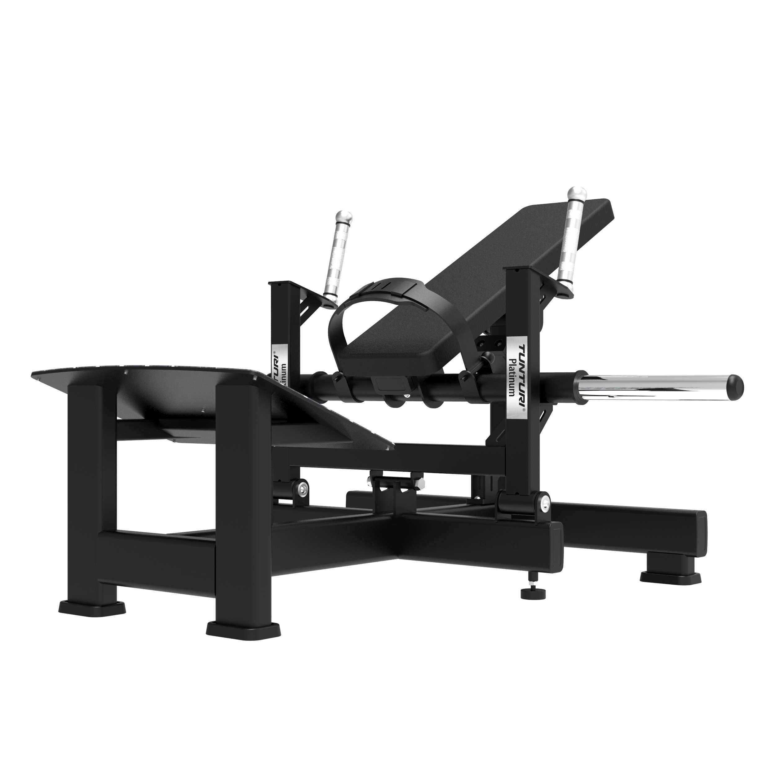 Tunturi Kraftstation Hip Thrust Kraftstation, Plate Loaded, Home Gym, V-Serie, bis 200 kg