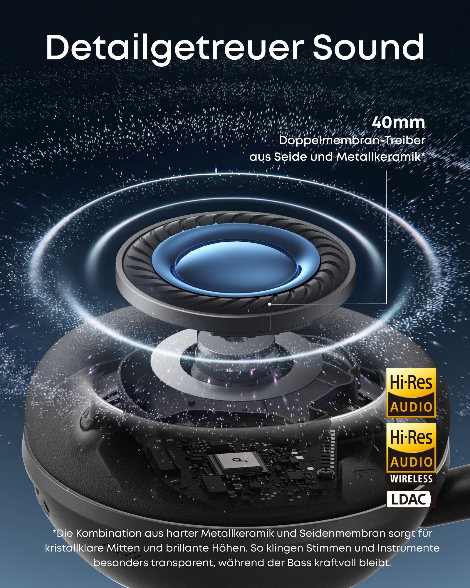 SoundCore Space 2 Over-Ear-Kopfhörer